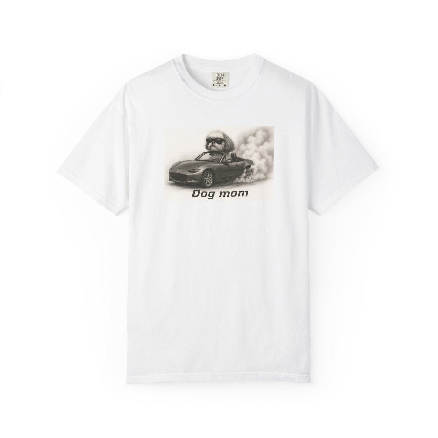 Dog Mom - Shih Tzu - “Cool Dogs in Cool Cars” T-Shirt Collection! 🐶🚗