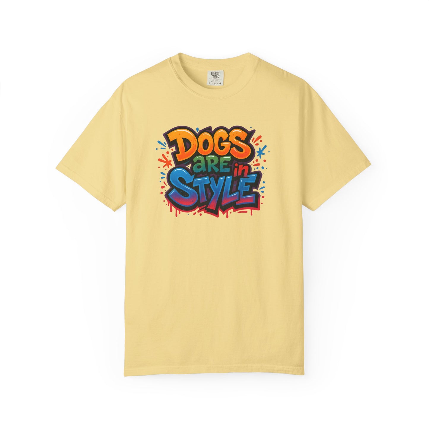 Stylish Dog Lovers T-Shirt - "Dogs are in STYLE"