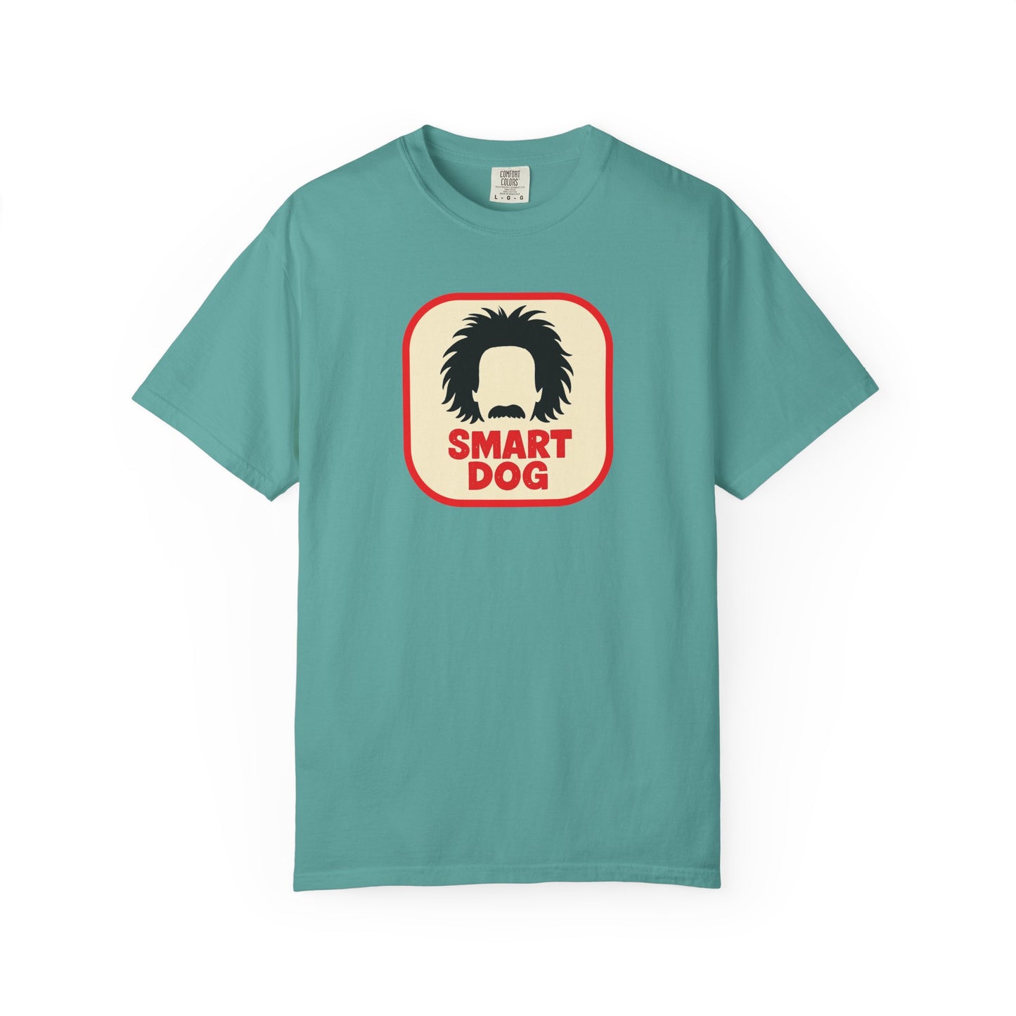 Dog Lover Graphic T-shirt - Smart Dog, Albert Einstein Design