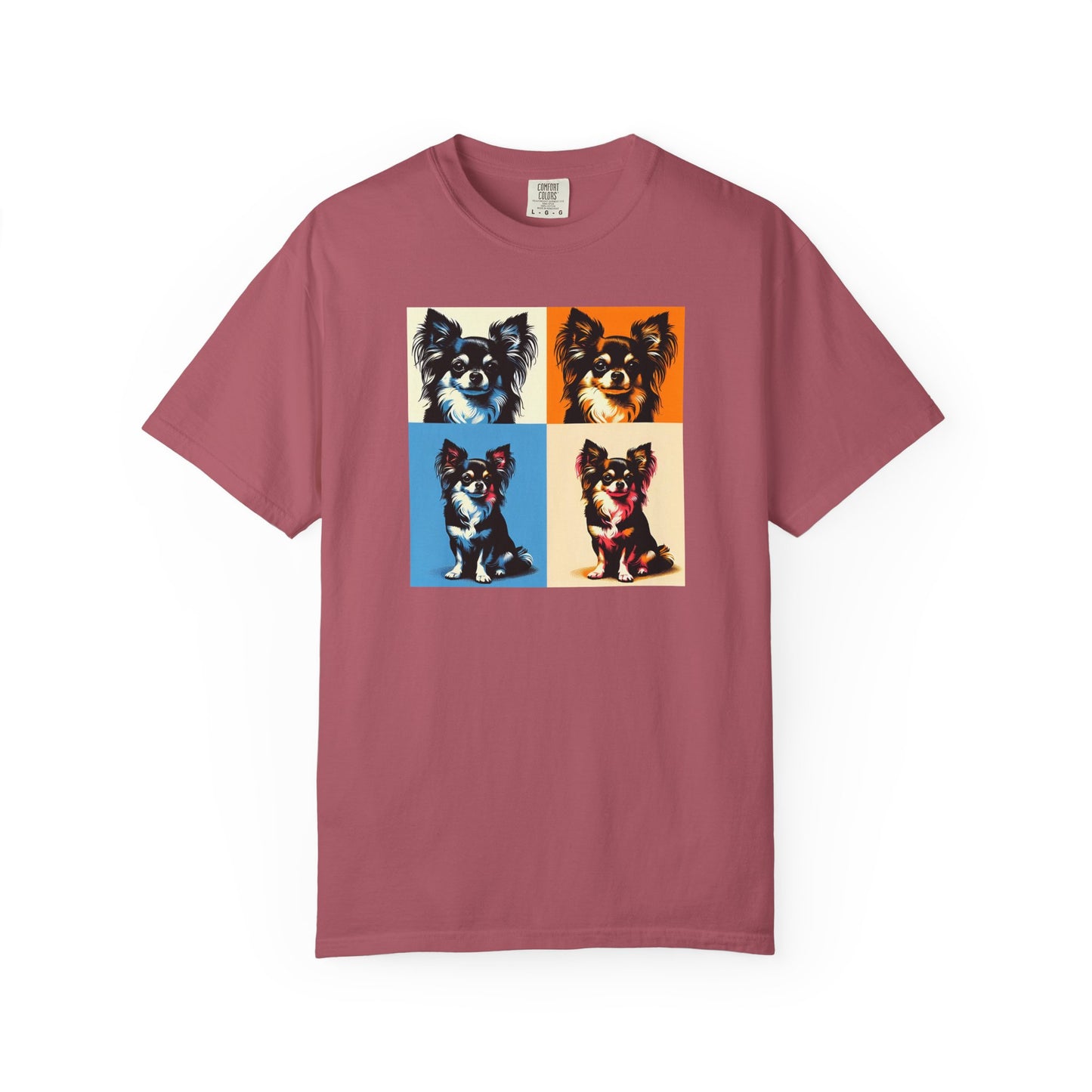 Chihuahua Pop Art Unisex T-shirt - Colorful Graphic Tee for Dog Lovers