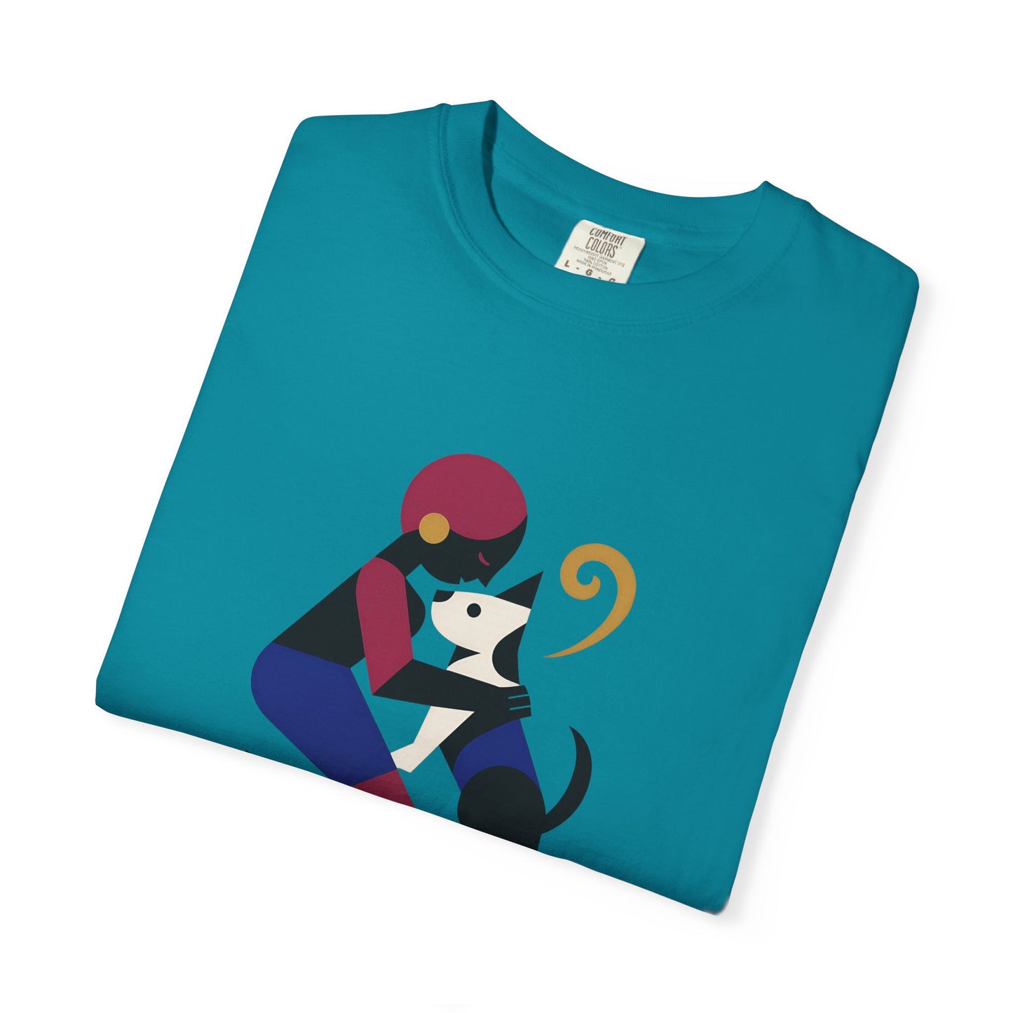 Dog Mom Unisex Garment-Dyed T-Shirt – Perfect Gift for Pet Lovers