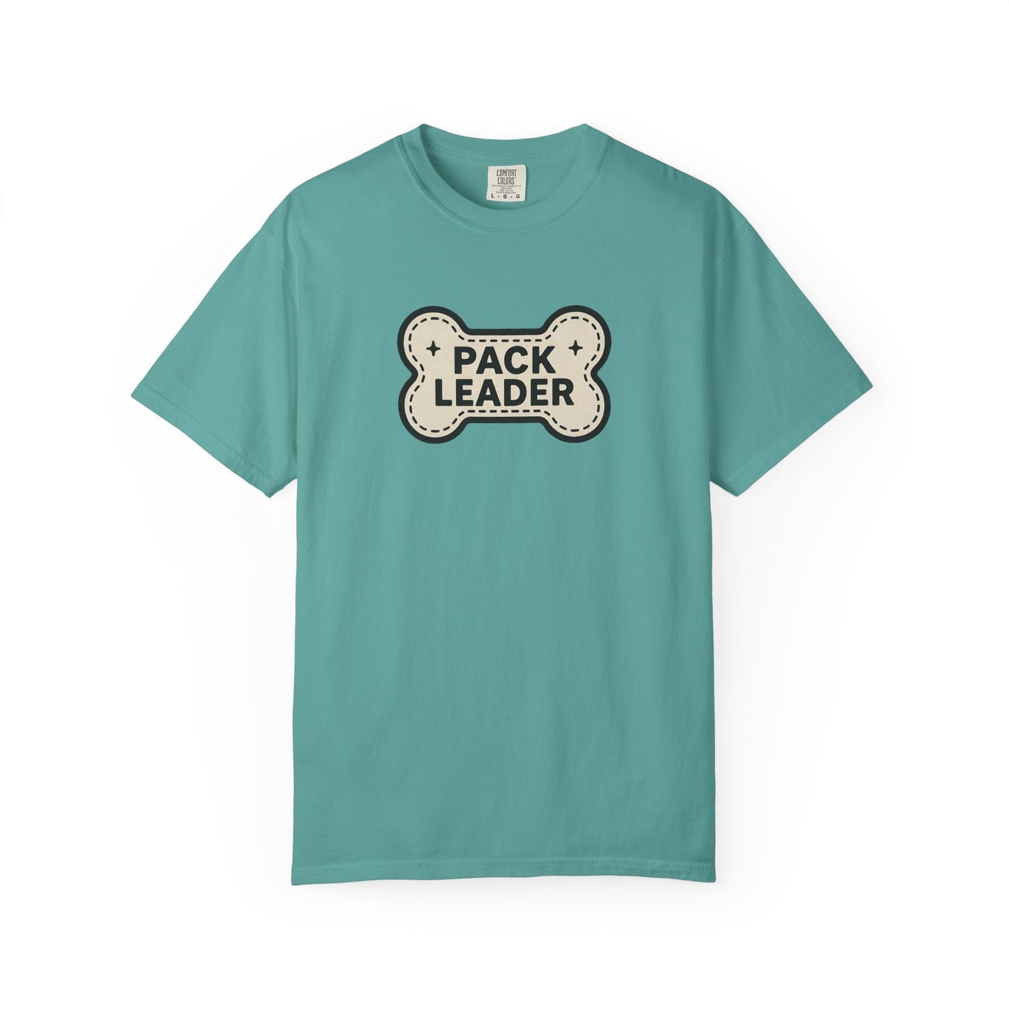 Pack Leader Unisex Garment-Dyed T-Shirt | Funny Dog Owner Gift, Pet Lover Tee, Casual Wear, Dog Mom, Animal Rescue Apparel