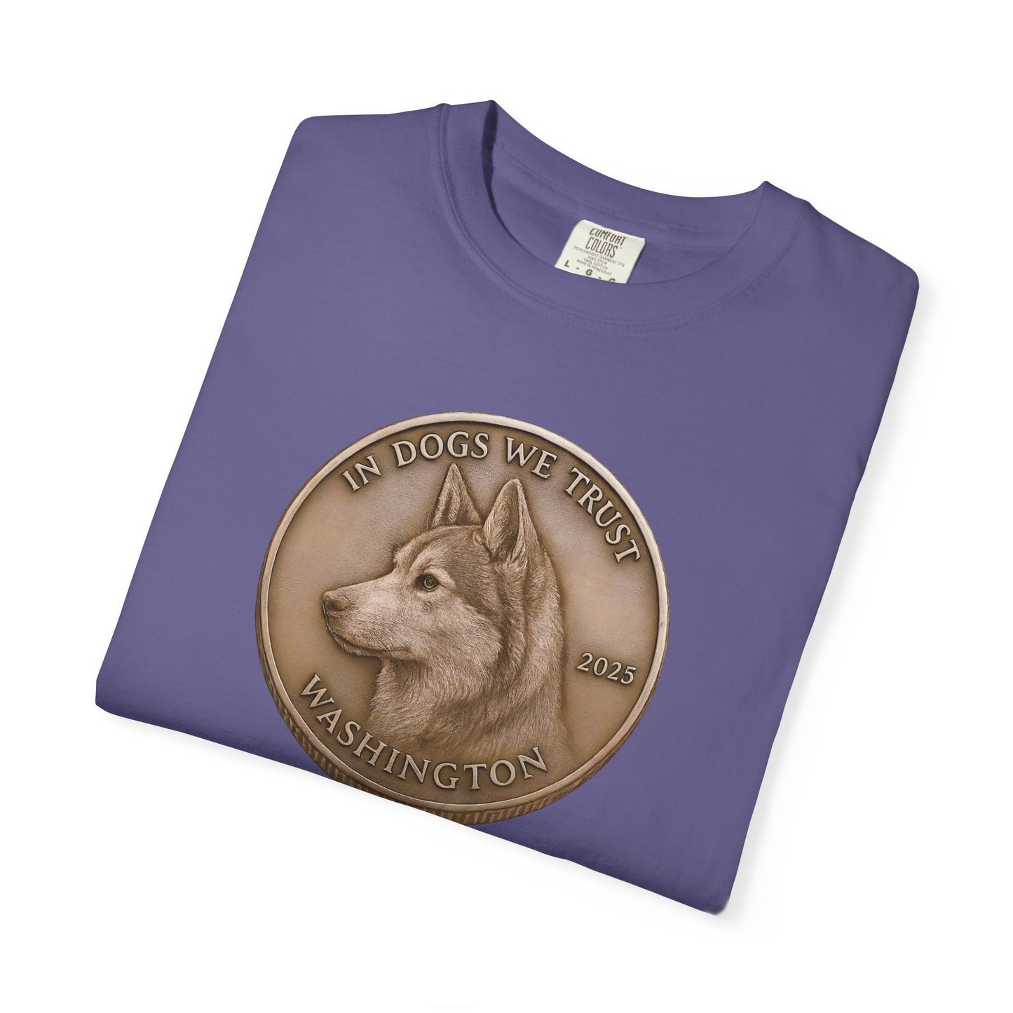 Washington State Coin T-Shirt Collection - Proud Dog Breed Illustrations