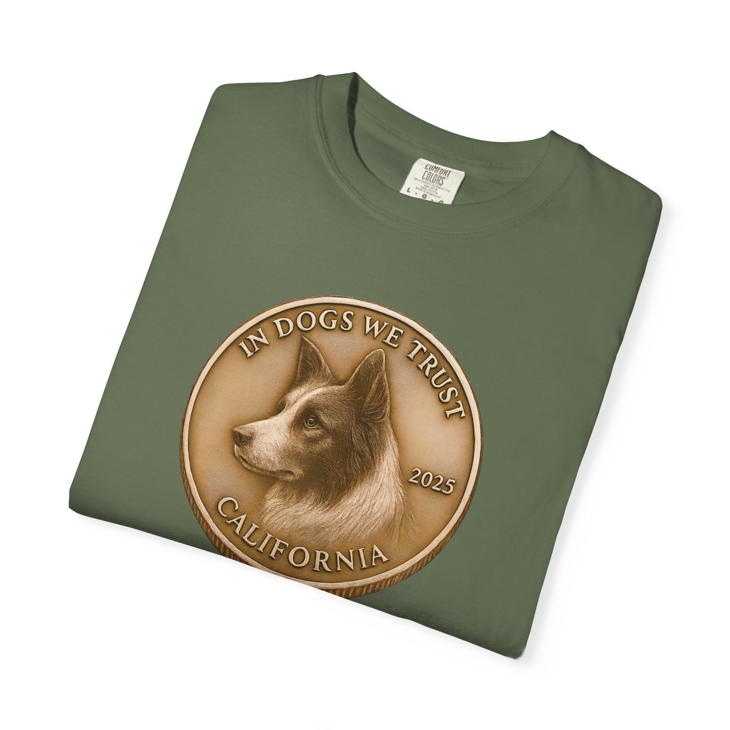 California State Coin T-Shirt Collection - Proud Dog Breed Illustrations