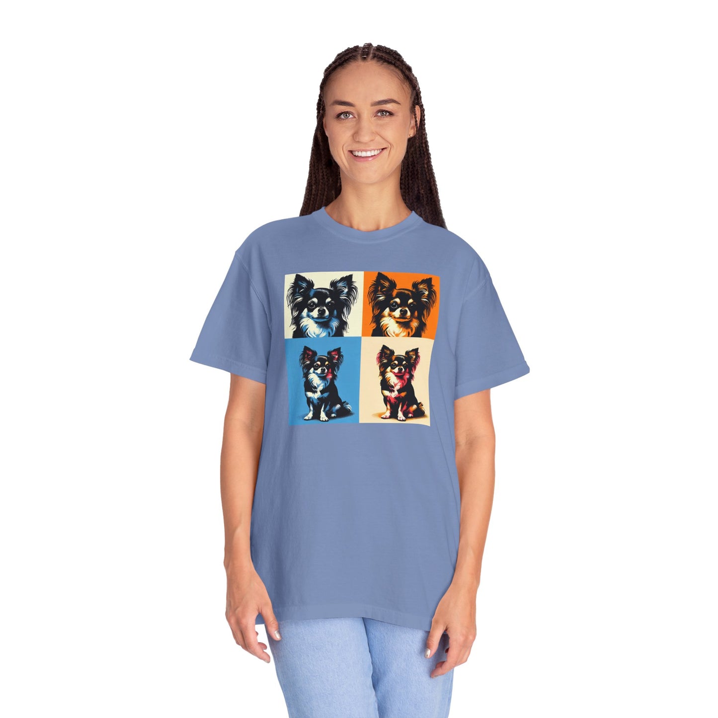 Chihuahua Pop Art Unisex T-shirt - Colorful Graphic Tee for Dog Lovers
