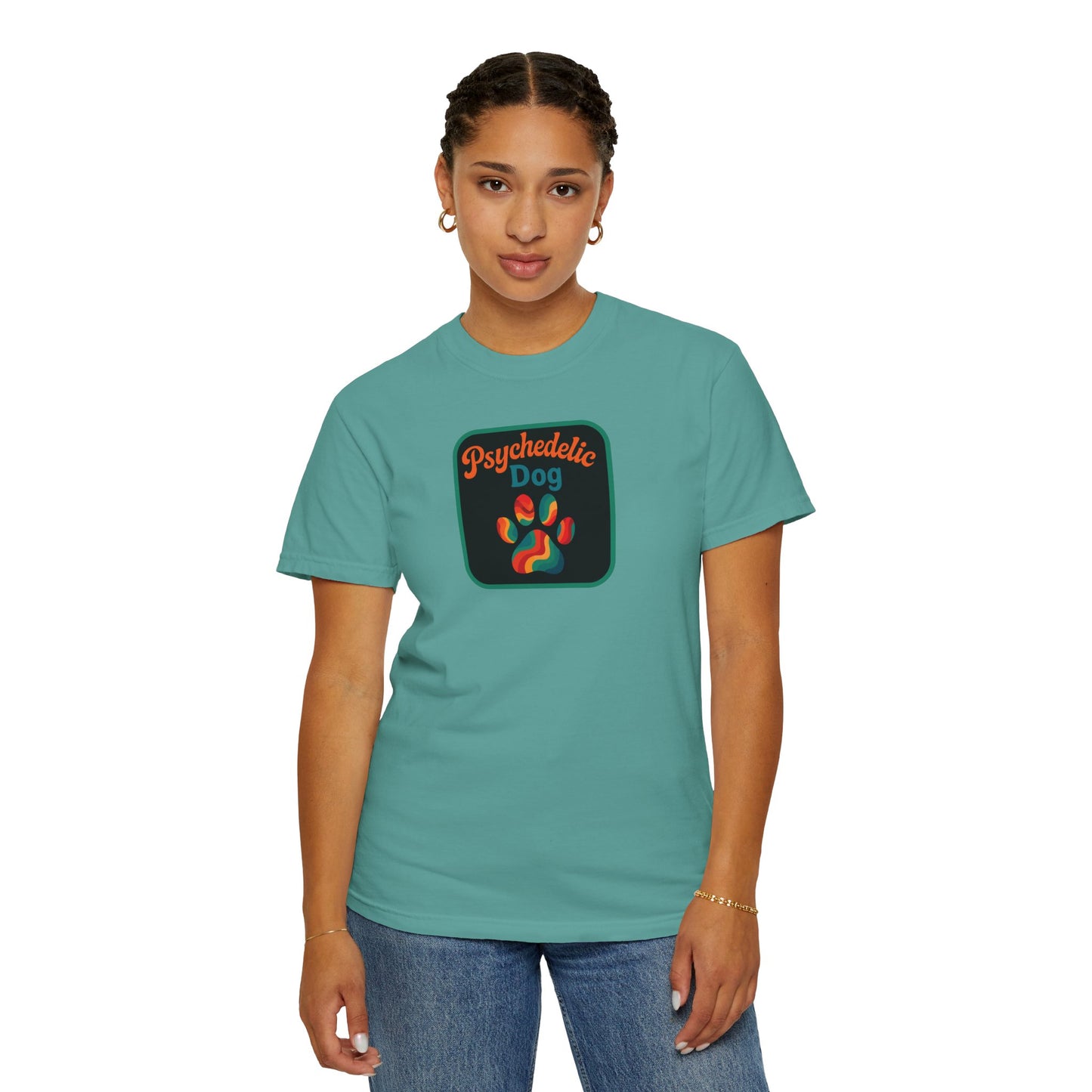 Psychedelic Dog T-shirt