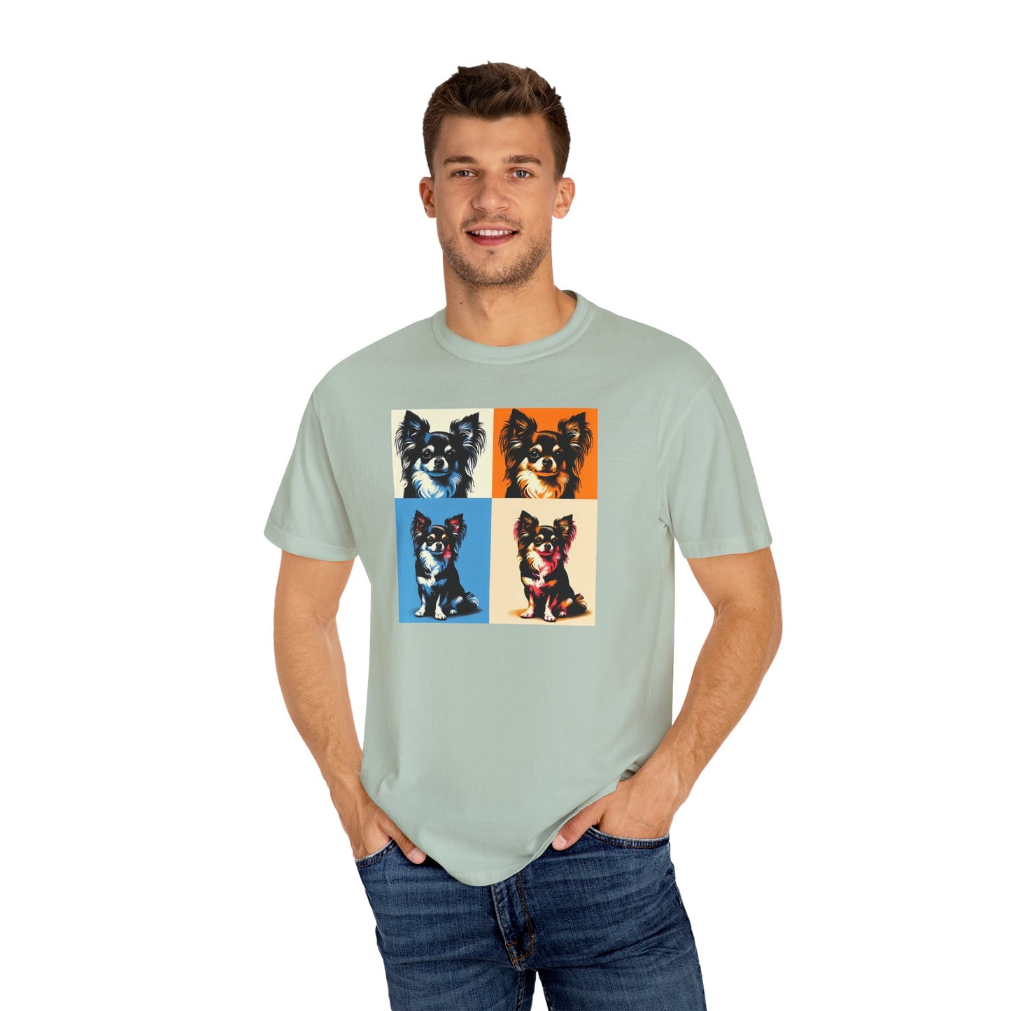 Chihuahua Pop Art Unisex T-shirt - Colorful Graphic Tee for Dog Lovers