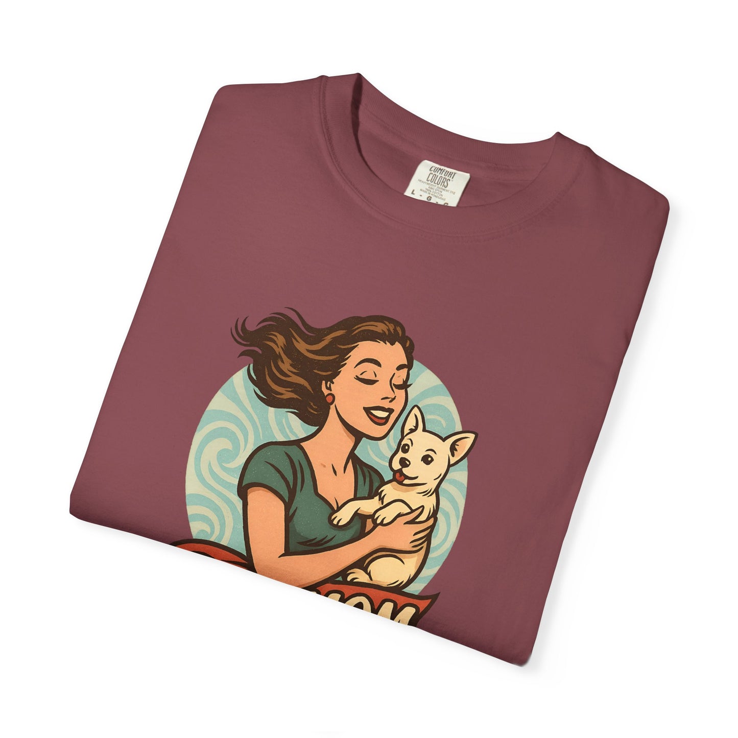 Dog Mom T-Shirt, Unisex Tee for Pet Lovers, Gift for Dog Owners, Casual Wear, Animal Lover Apparel