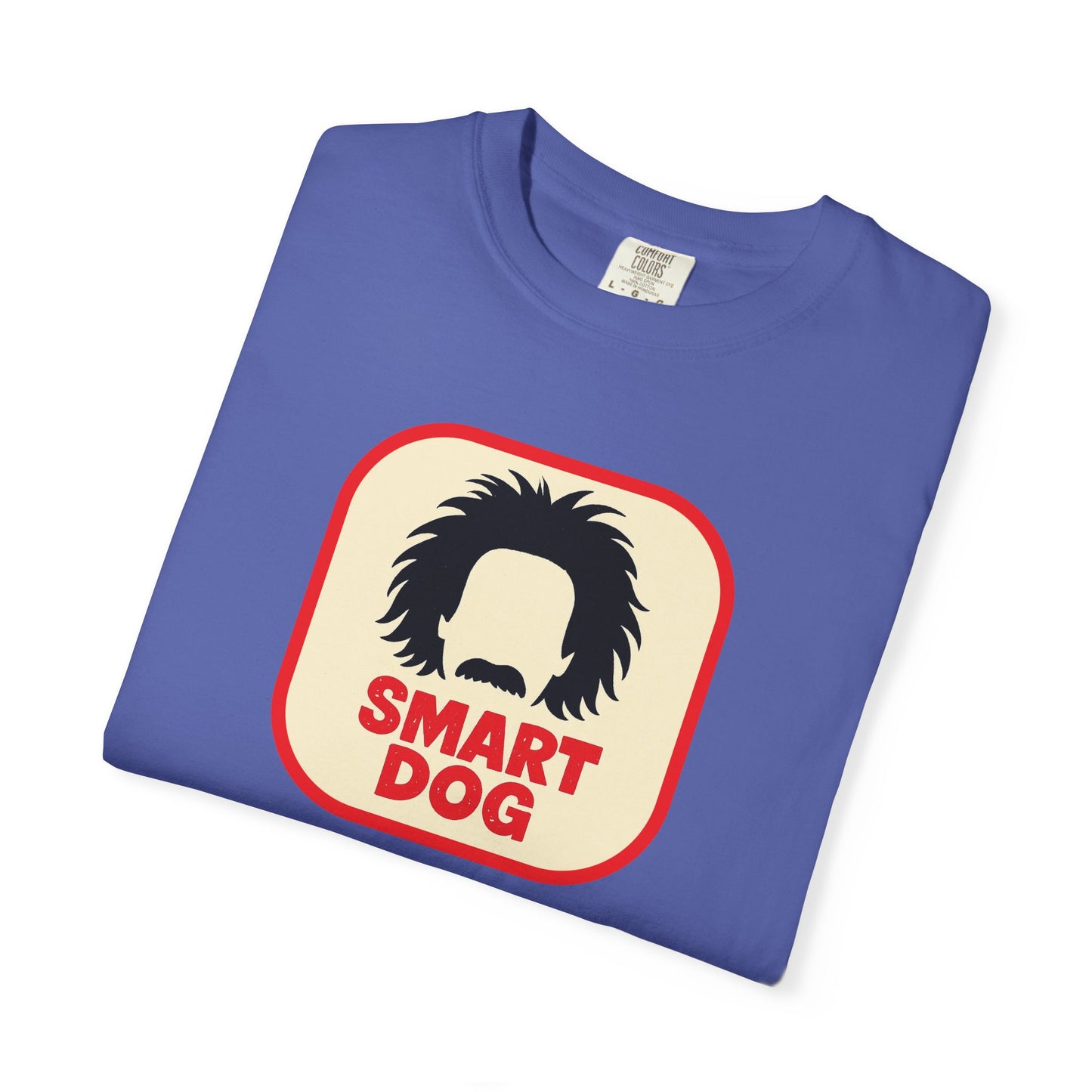 Dog Lover Graphic T-shirt - Smart Dog, Albert Einstein Design
