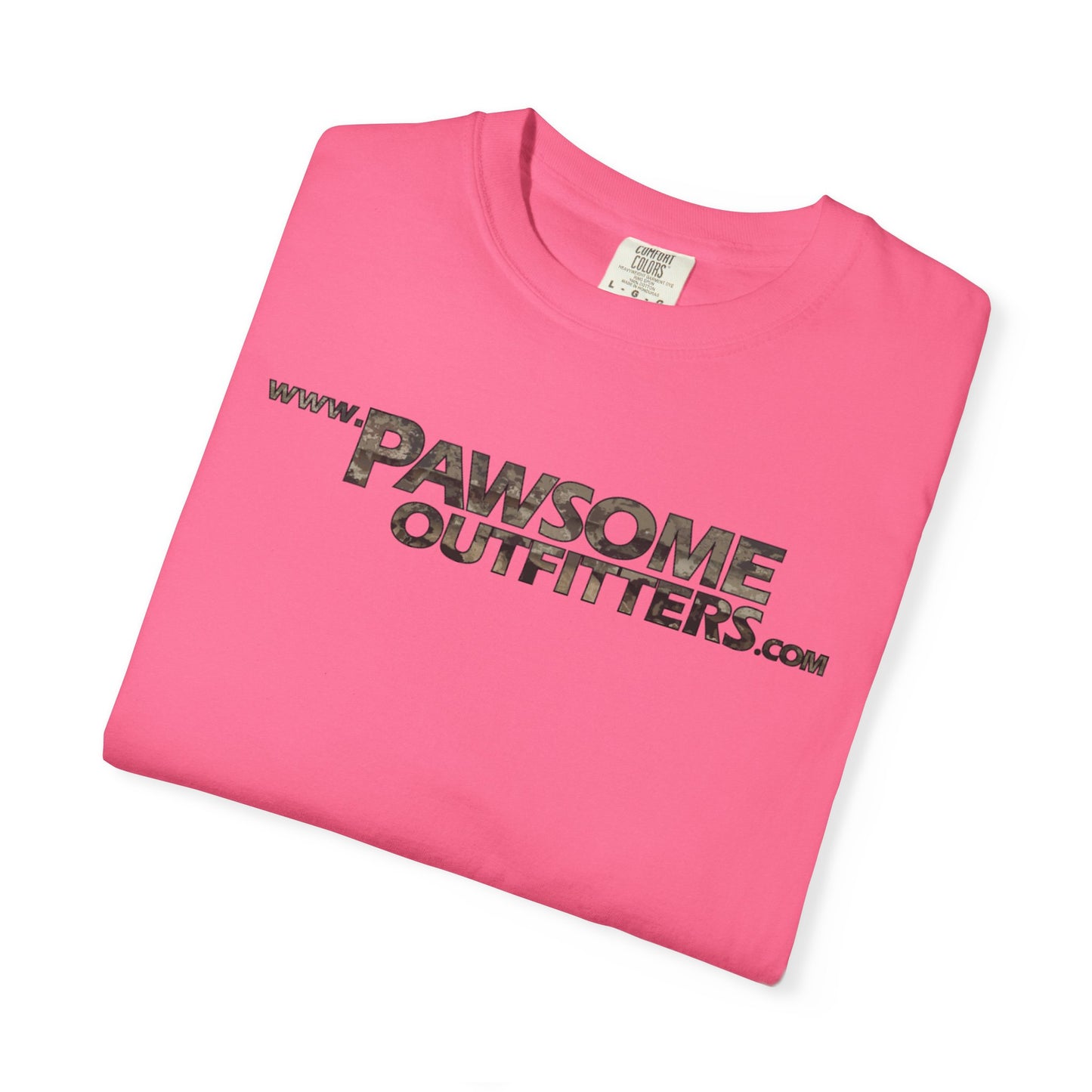 Pawsome Outfitters Logo Tees – Multiple Colors & Patterns