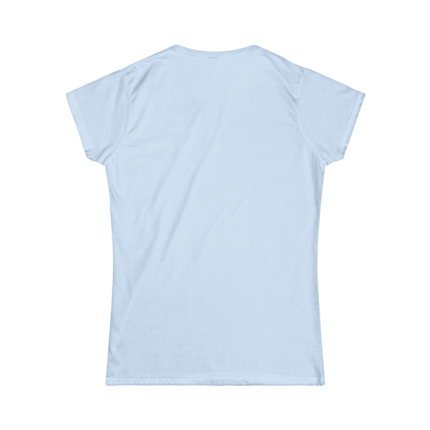 Women's Tee Colorful Dog and Flowers Artistic Design