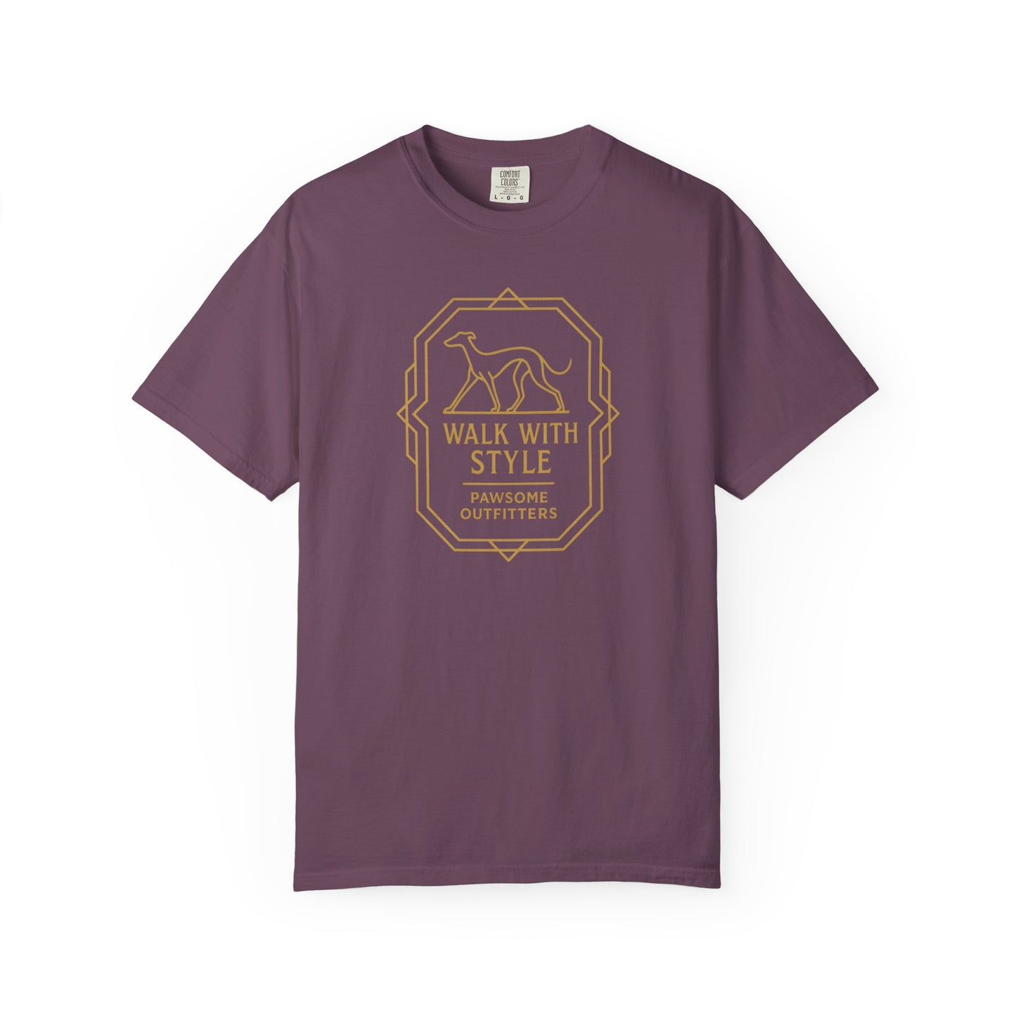 Stylish Dog Lovers T-Shirt, Casual Pet Owner Tee, Walk With Style Graphic Shirt, Gift for Dog Lovers, Comfortable Everyday Wear