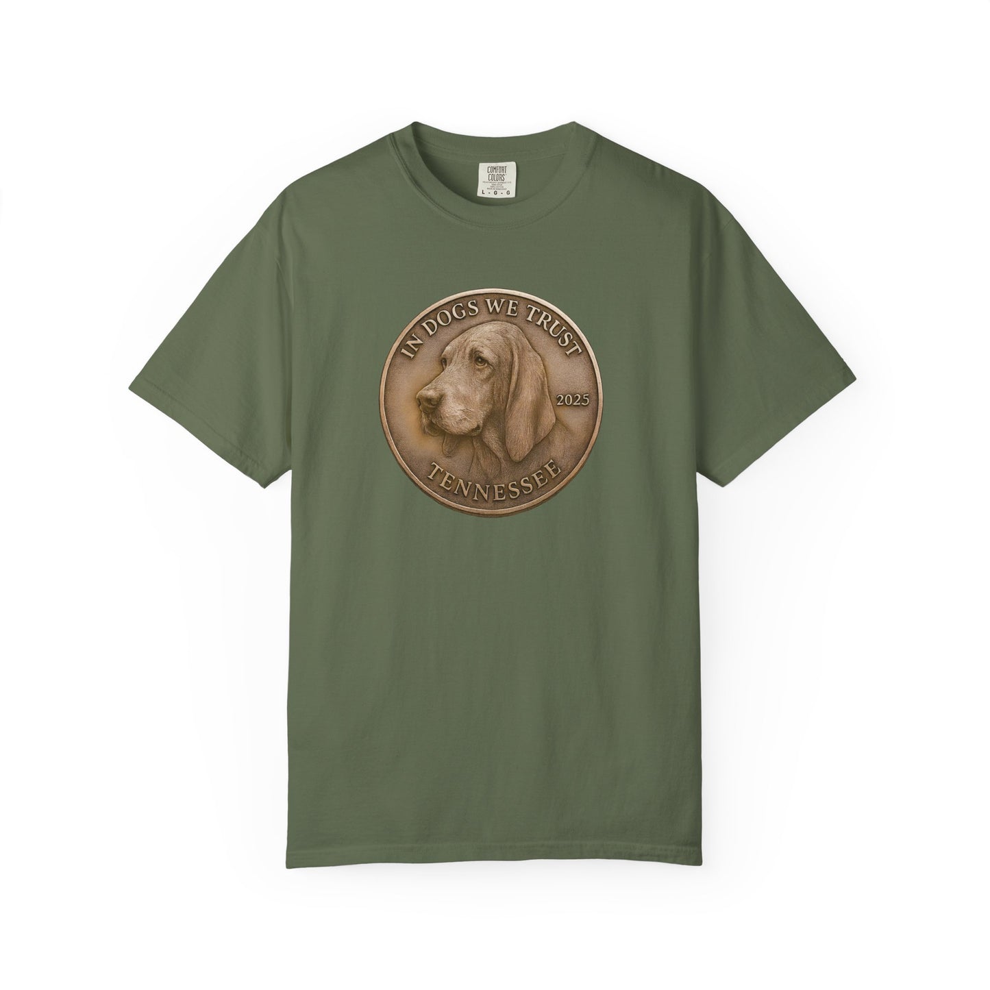 Tennessee State Coin T-Shirt Collection - Proud Dog Breed Illustrations