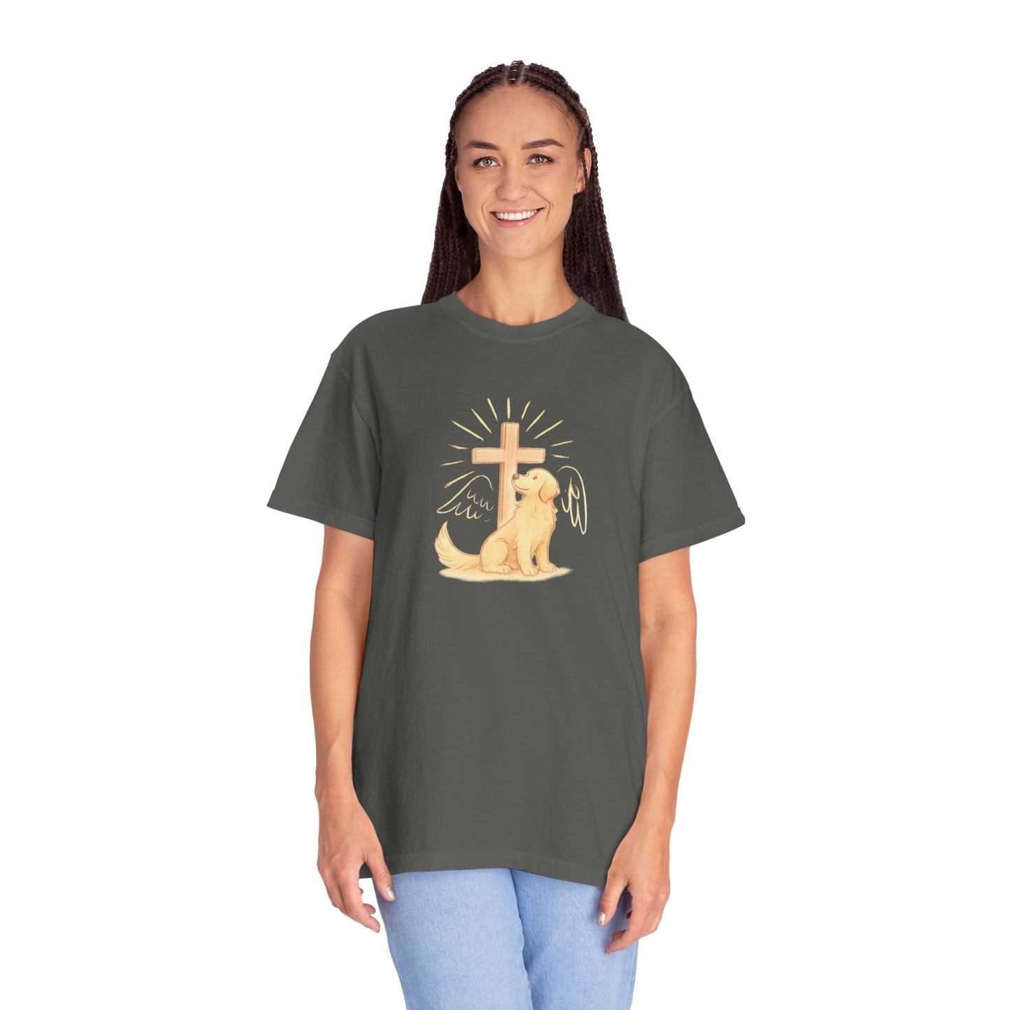 Dog-Inspired Faith T-Shirt, Unisex T-Shirt, Christian Apparel, Pet Lover Gift, Casual Wear, Memorial Shirt