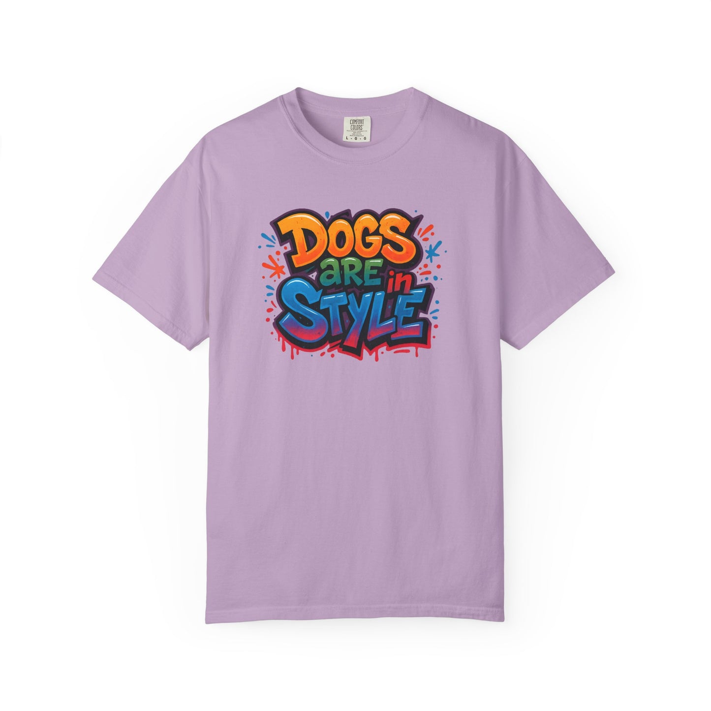 Stylish Dog Lovers T-Shirt - "Dogs are in STYLE"