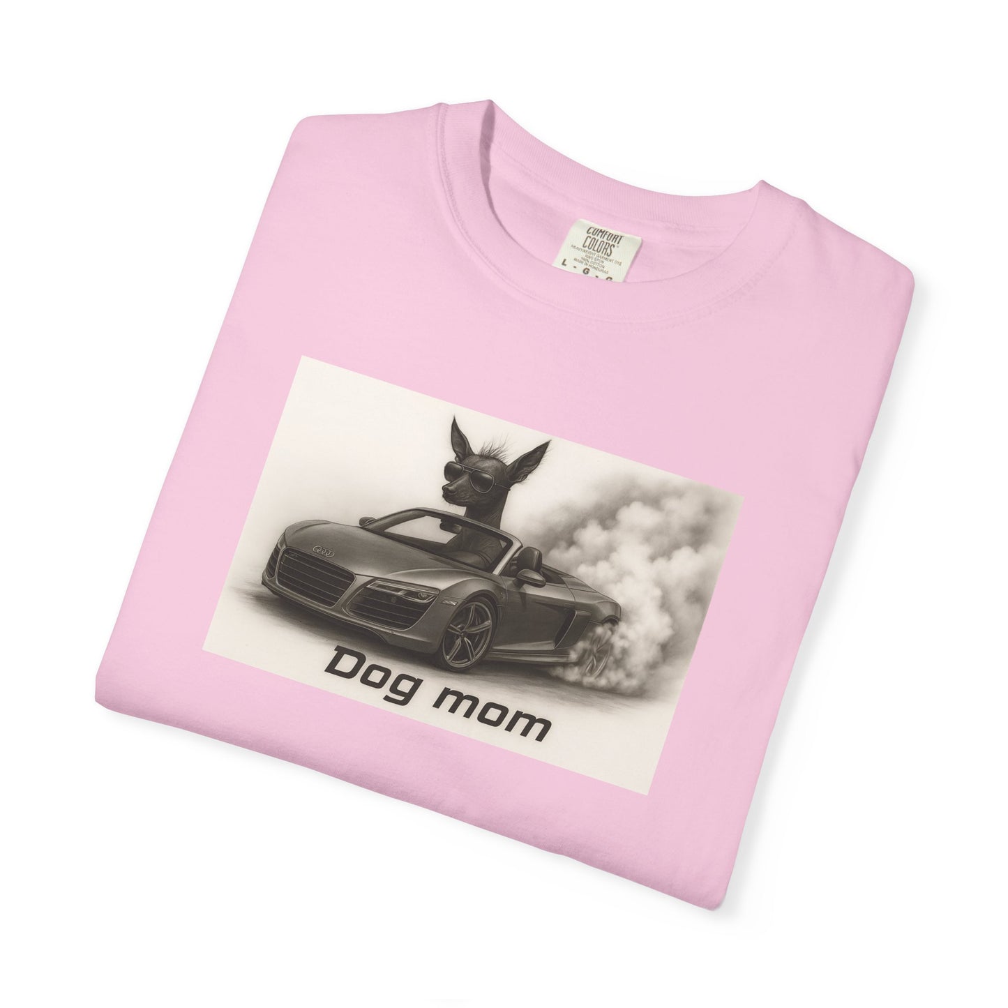Dog Mom - Mexican Hairless - “Cool Dogs in Cool Cars” T-Shirt Collection! 🐶🚗