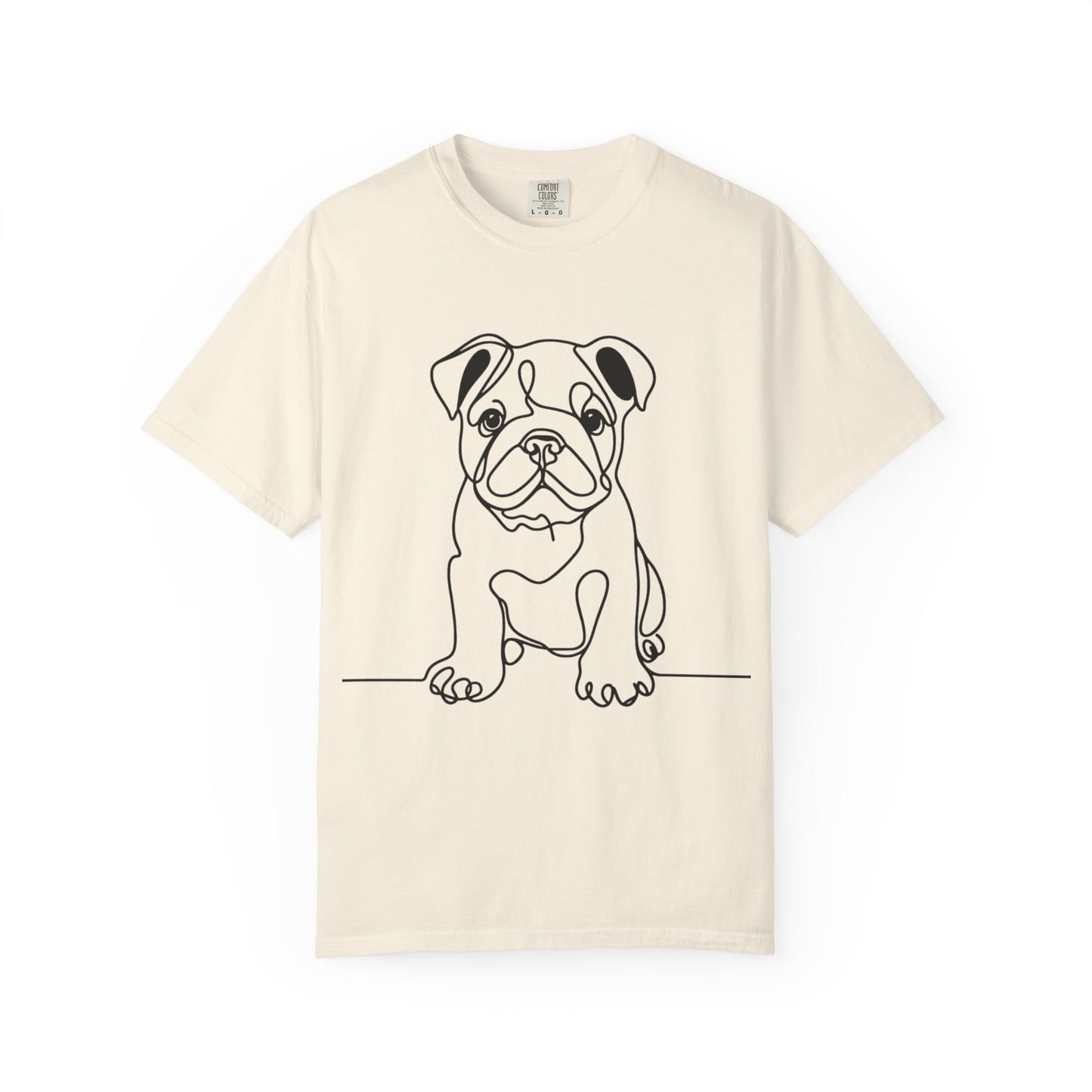 Adorable Bulldog Graphic Unisex T-Shirt