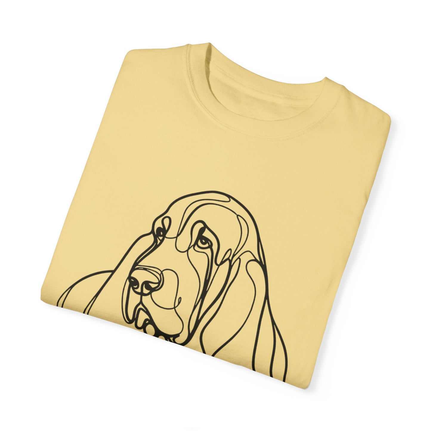π Low & Loyal β Basset Hound Line Art Tee
