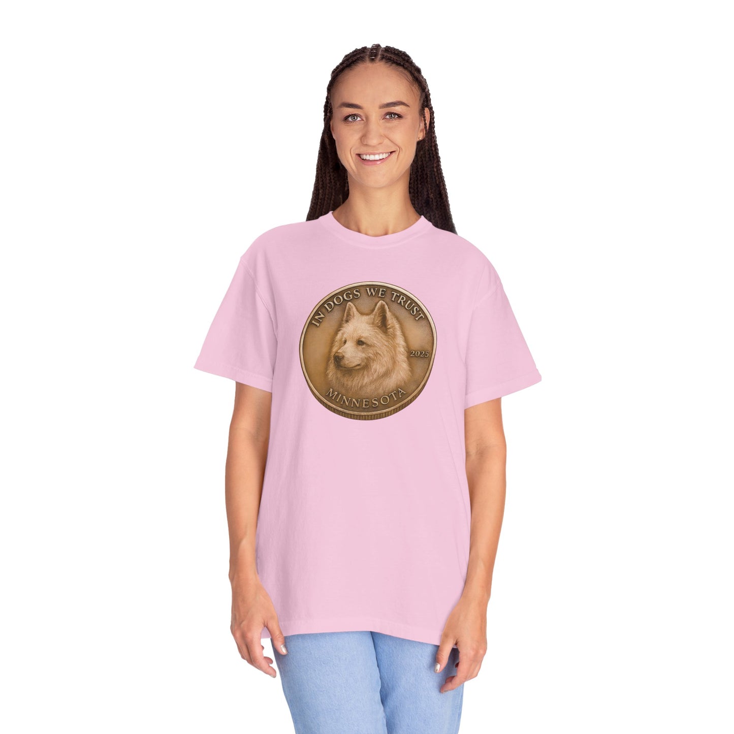 Minnesota State Coin T-Shirt Collection - Proud Dog Breed Illustrations