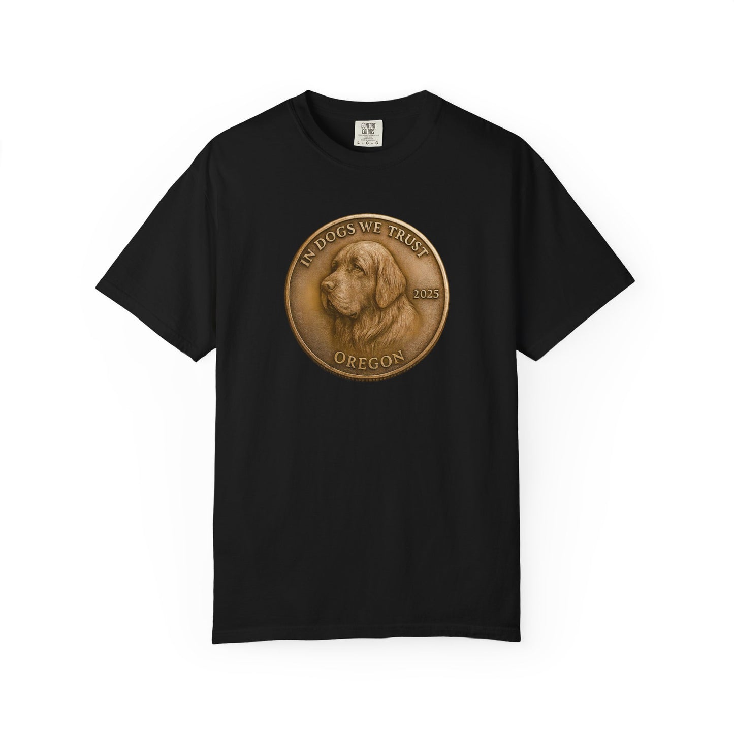 Oregon State Coin T-Shirt Collection - Proud Dog Breed Illustrations