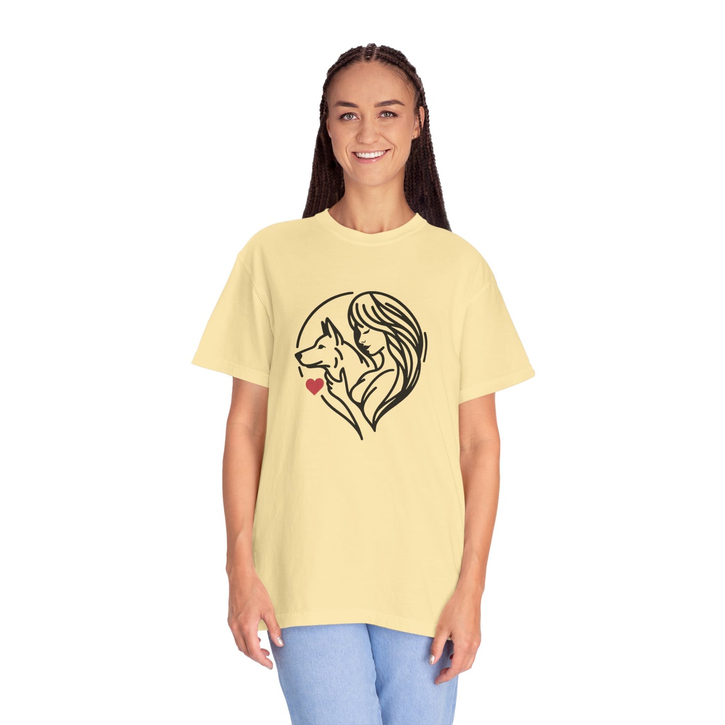 Stylish Pet Lover T-Shirt, Dog Mom Gift, Family Matching Tees, Animal Lover Apparel, Casual Everyday Wear