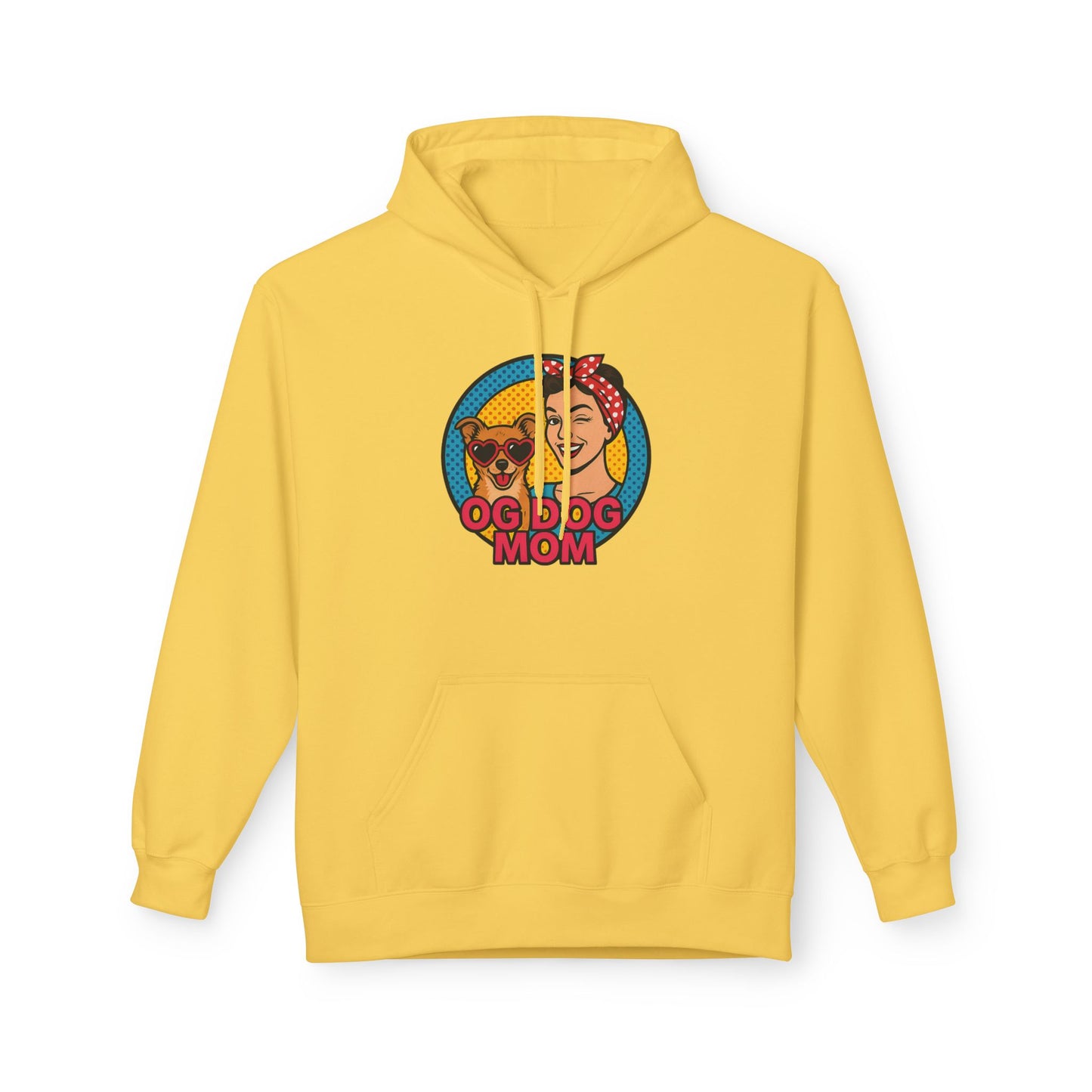 Hoodie for Dog Moms - Unisex Midweight Softstyle Fleece Hoodie