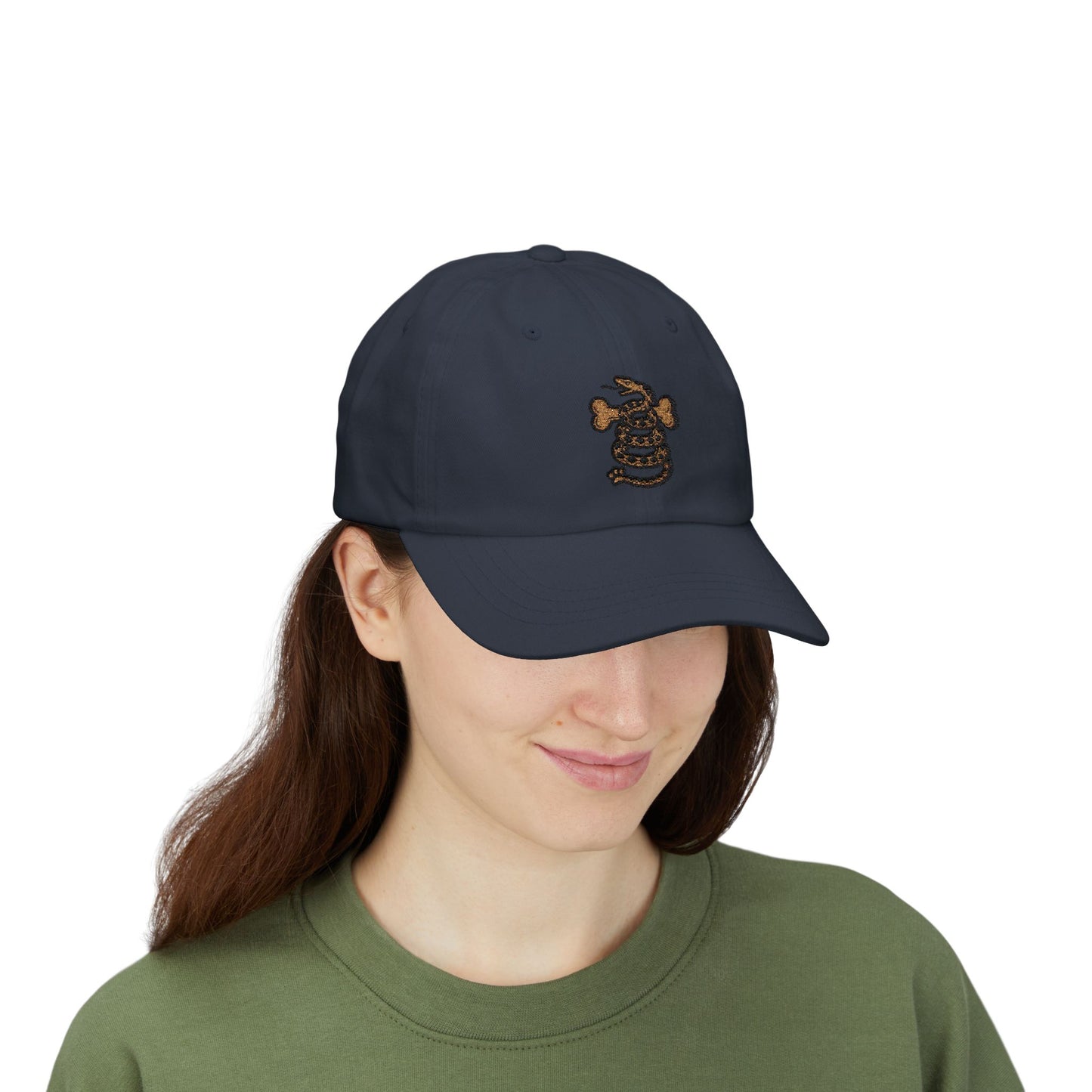 Dad Cap - Patriotic Don't Tread on Me Design
