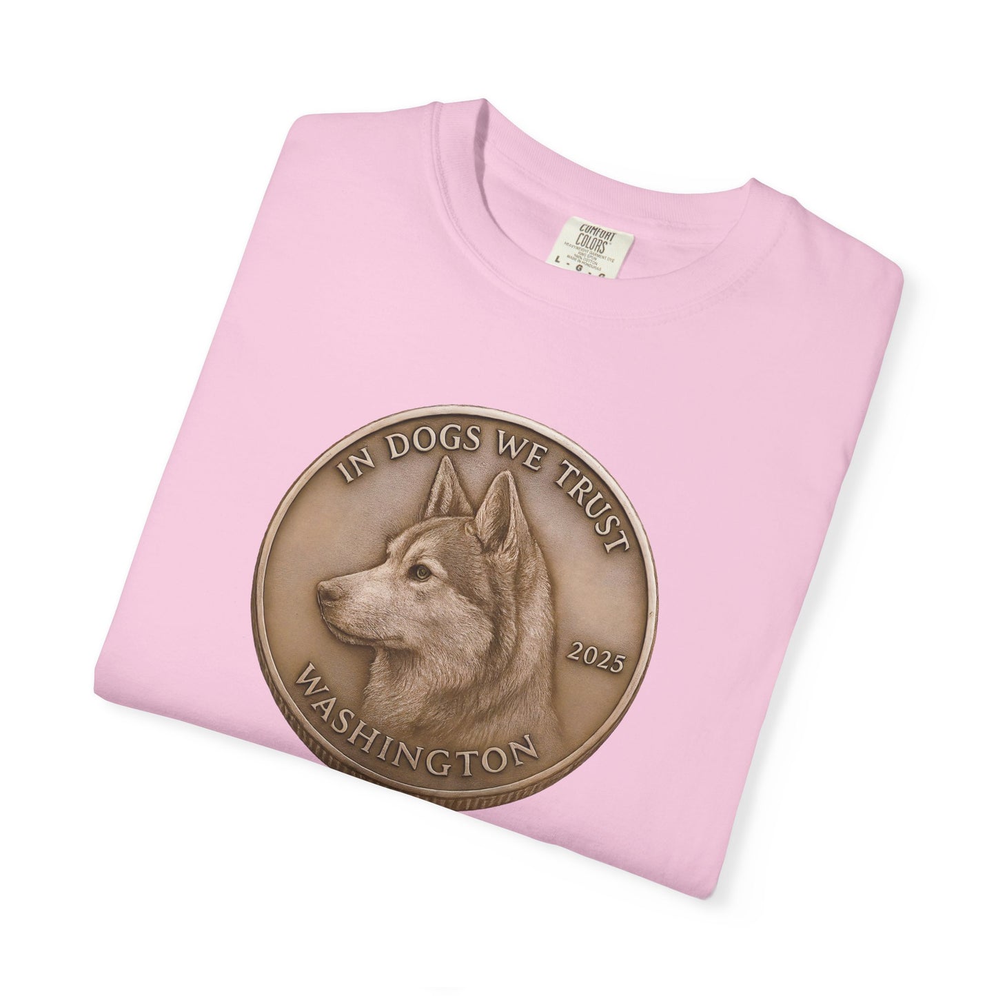 Washington State Coin T-Shirt Collection - Proud Dog Breed Illustrations