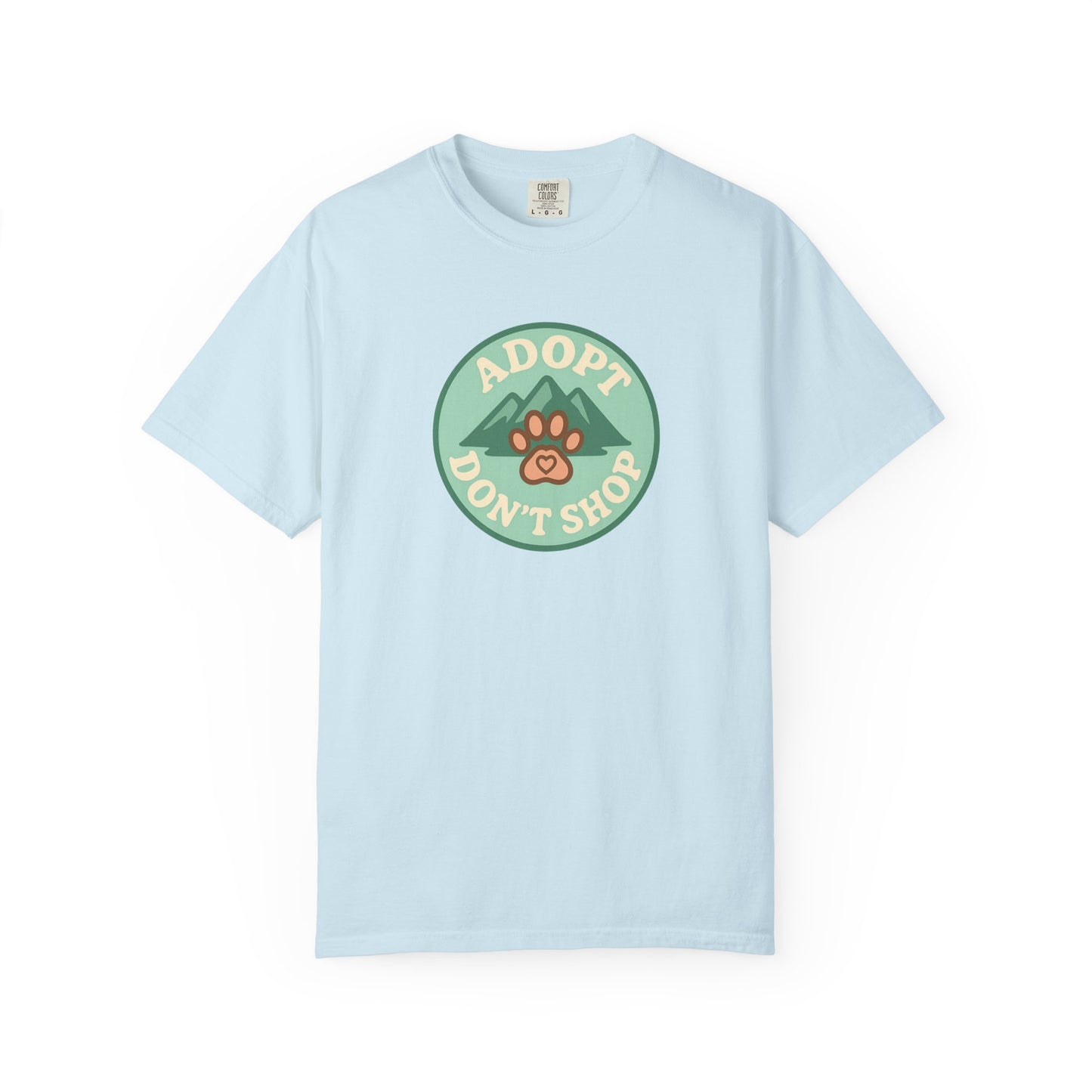 Adopt Don't Shop T-shirt, Unisex Tee, Animal Lover Gift, Pet Adoption Awareness, Casual Wear, Eco-Friendly Fashion, Dog Mom Shirt