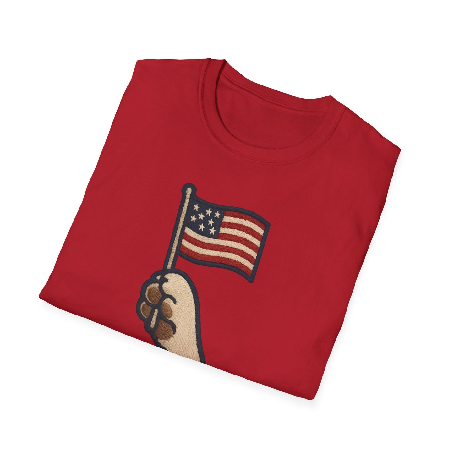 Patriotic Unisex T-Shirt with Flag Design, USA Pride Shirt, Everyday Wear, 4th of July Gift, Casual Style, American Flag Tee