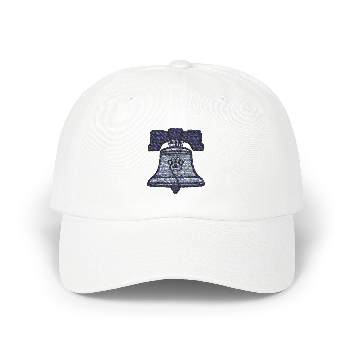 Classic Dad Cap with Liberty Bell Design, Adjustable Cotton Cap, Perfect Gift for Father's Day, Casual Wear, Everyday Accessory