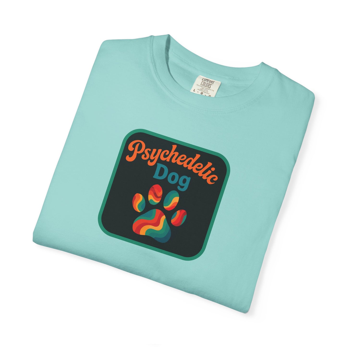 Psychedelic Dog T-shirt