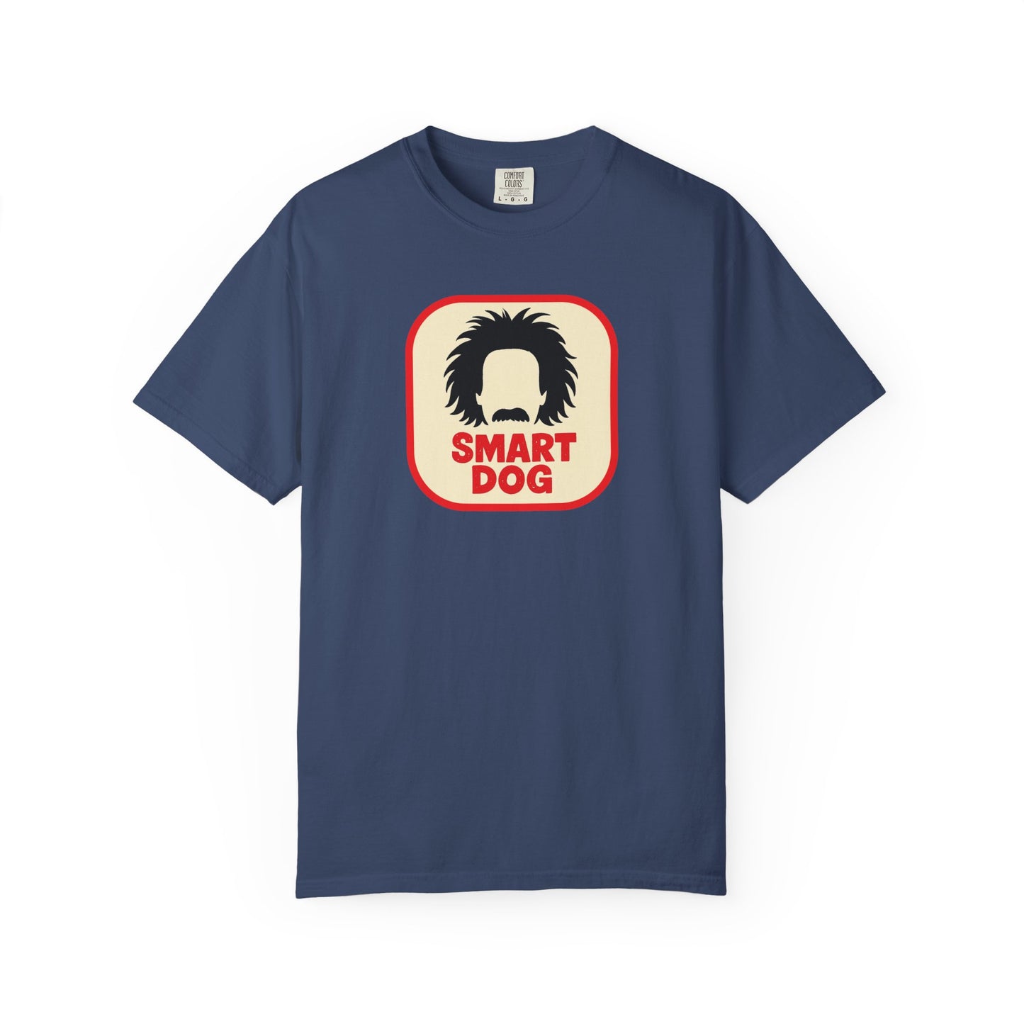 Dog Lover Graphic T-shirt - Smart Dog, Albert Einstein Design