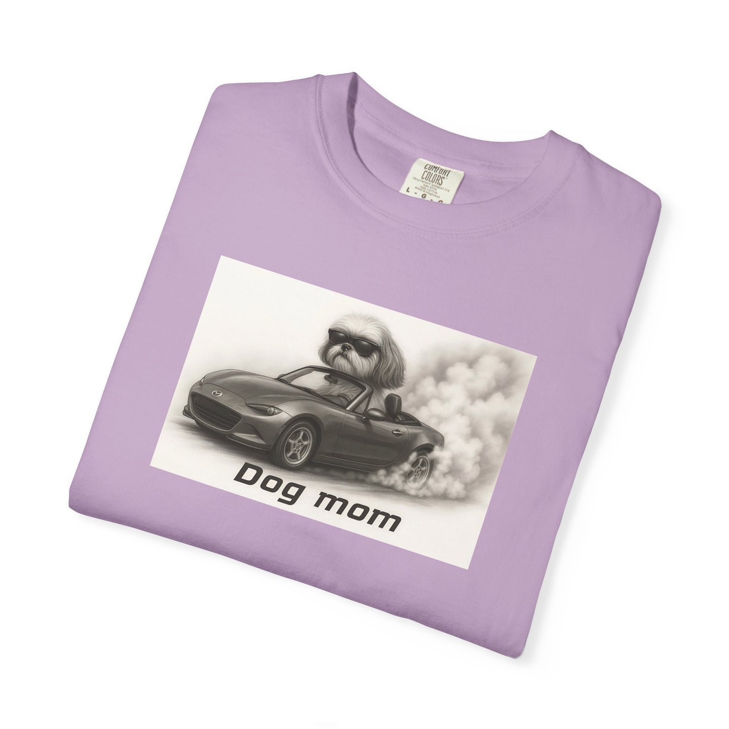 Dog Mom - Shih Tzu - “Cool Dogs in Cool Cars” T-Shirt Collection! 🐶🚗