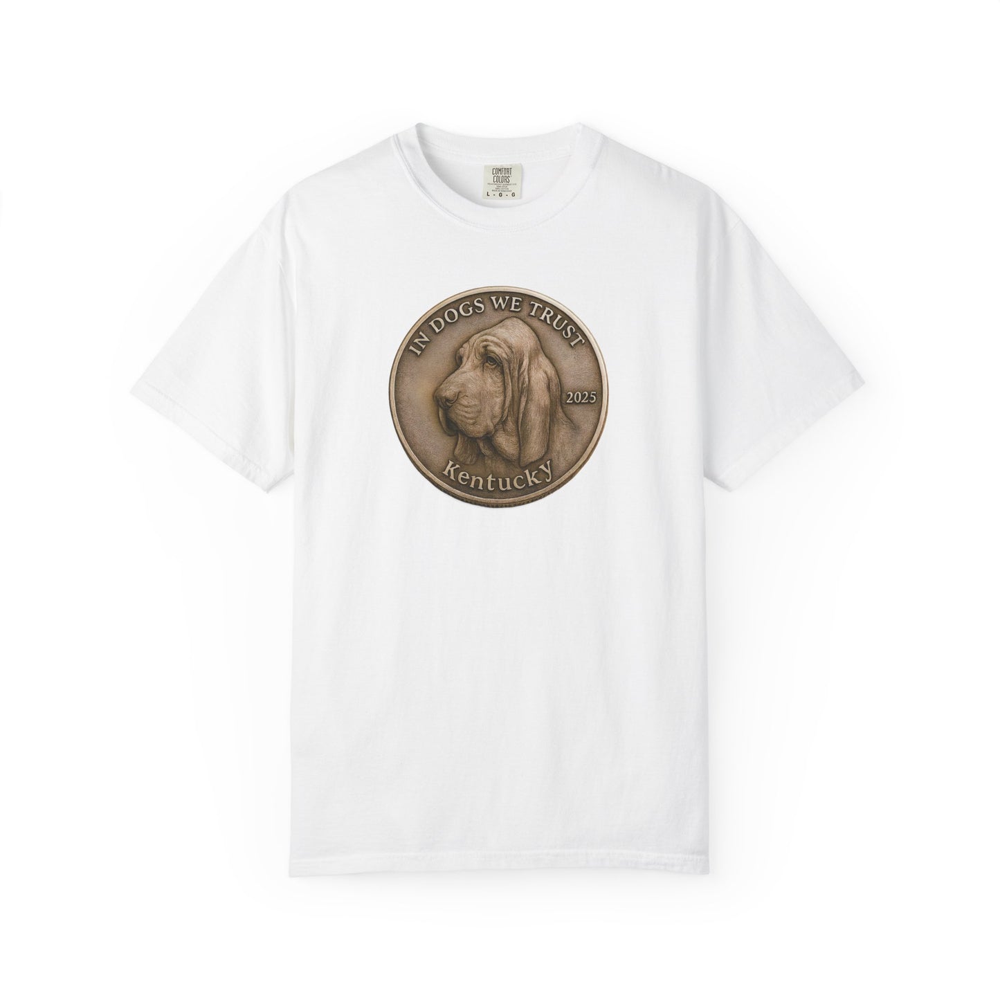 Kentucky State Coin T-Shirt Collection - Proud Dog Breed Illustrations