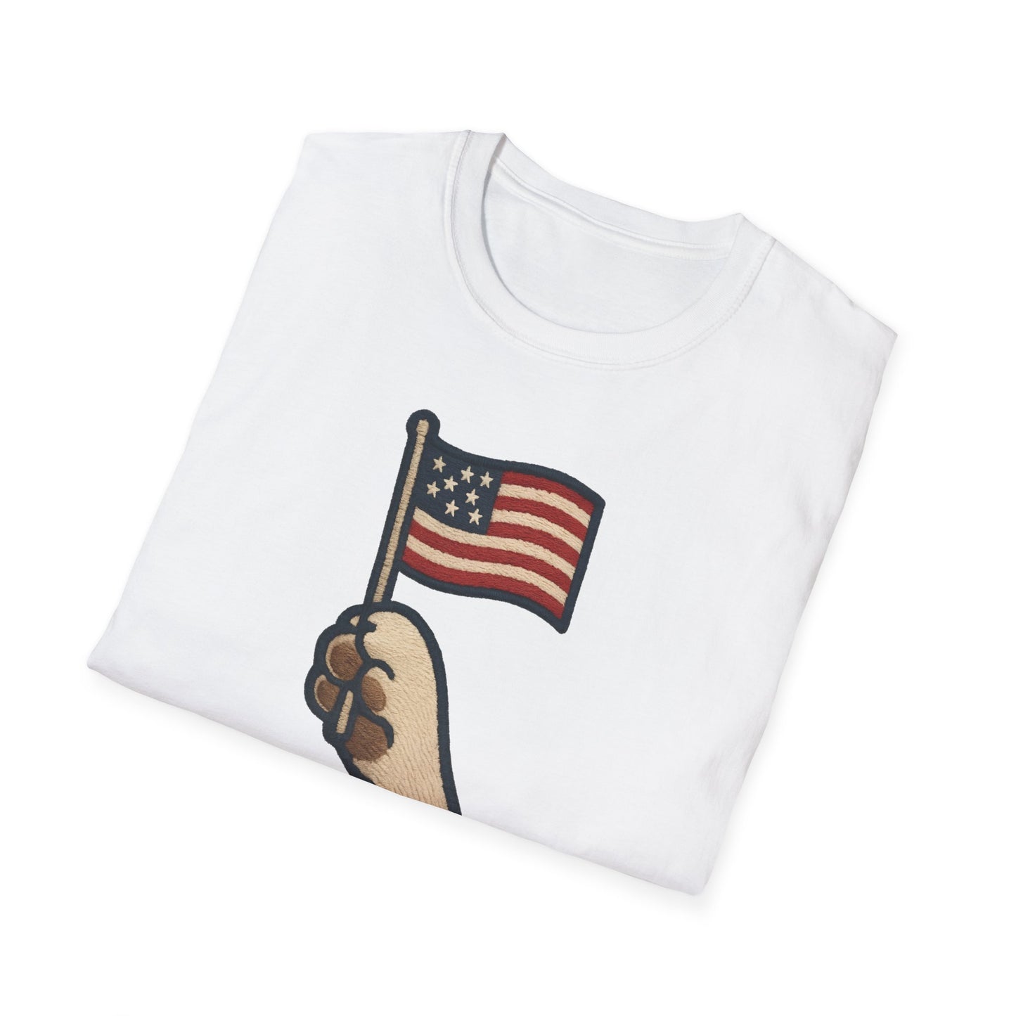 Patriotic Unisex T-Shirt with Flag Design, USA Pride Shirt, Everyday Wear, 4th of July Gift, Casual Style, American Flag Tee