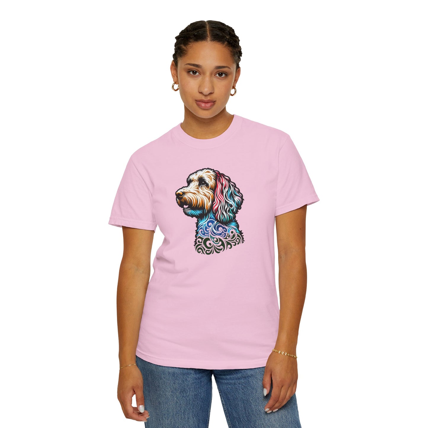 Labradoodle Love Tee – Color Splash Edition