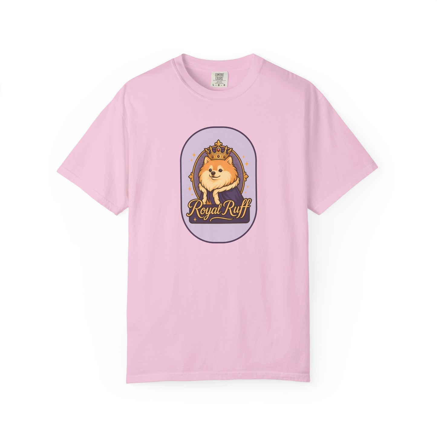 Dog Lover's Royal Ruff T-Shirt - Unisex Funny Pet Tee, Gift for Dog Parents, Cute Animal Shirt, Pet Memorial, Birthday Gift