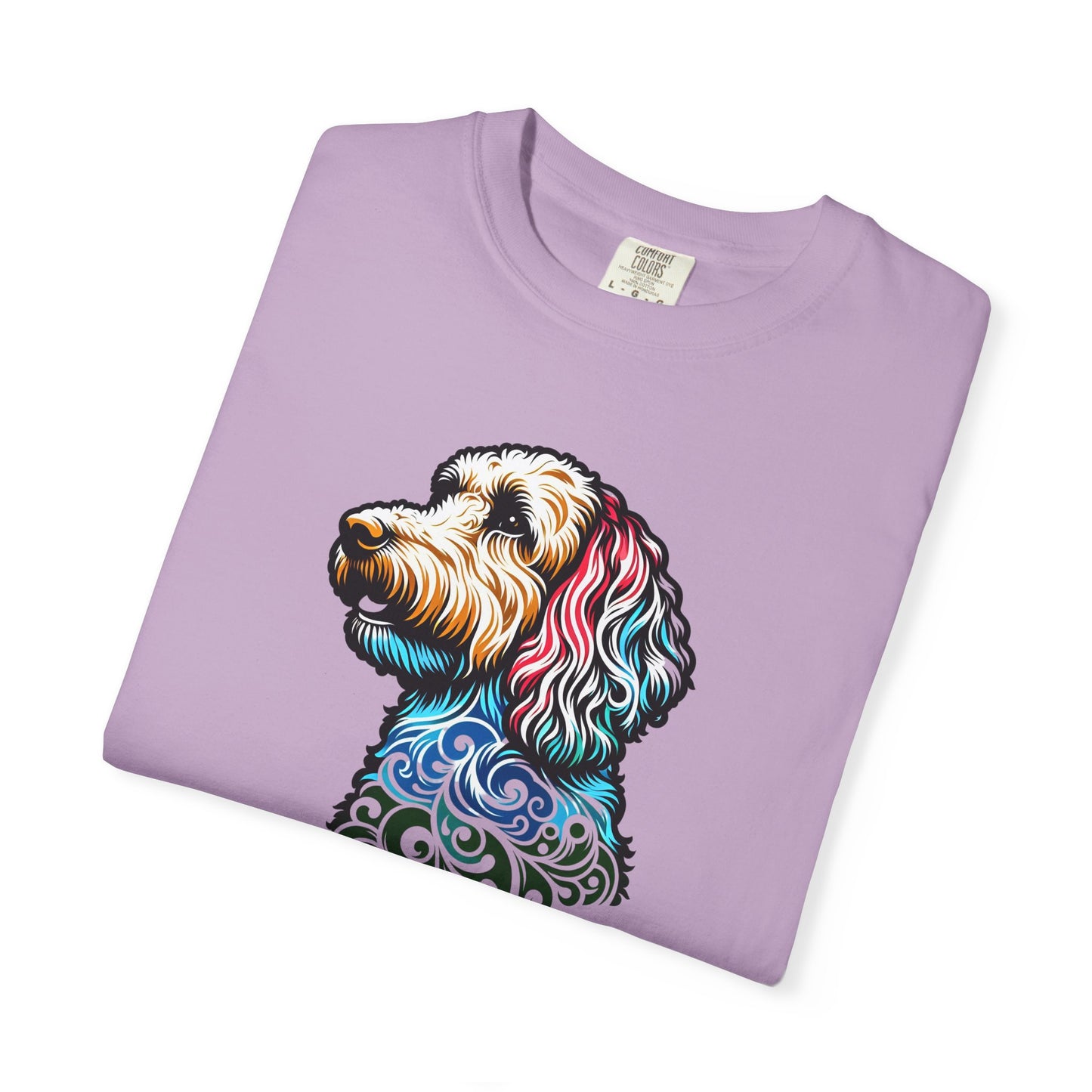 Labradoodle Love Tee – Color Splash Edition