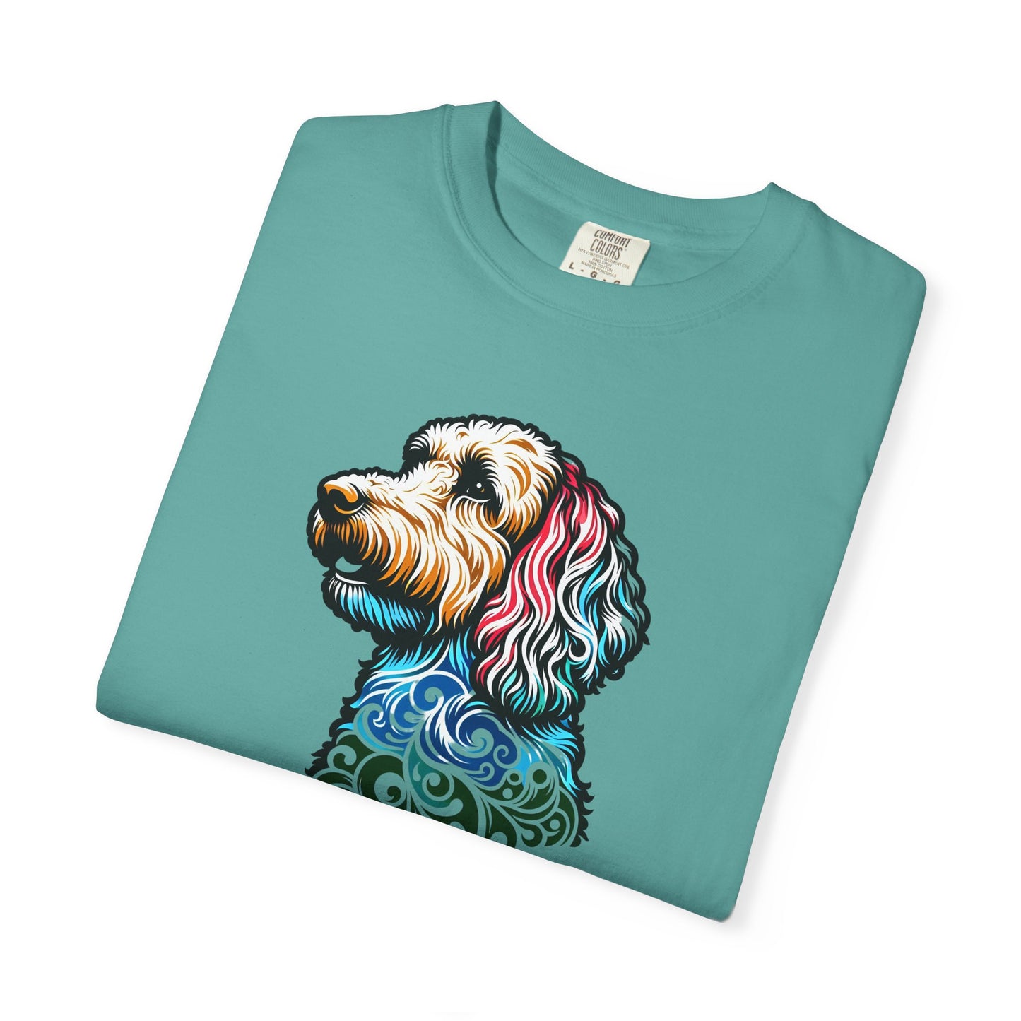 Labradoodle Love Tee – Color Splash Edition