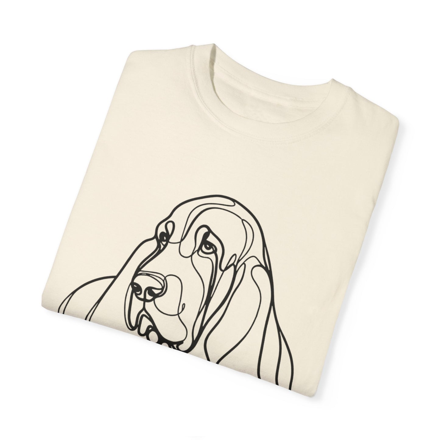π Low & Loyal β Basset Hound Line Art Tee