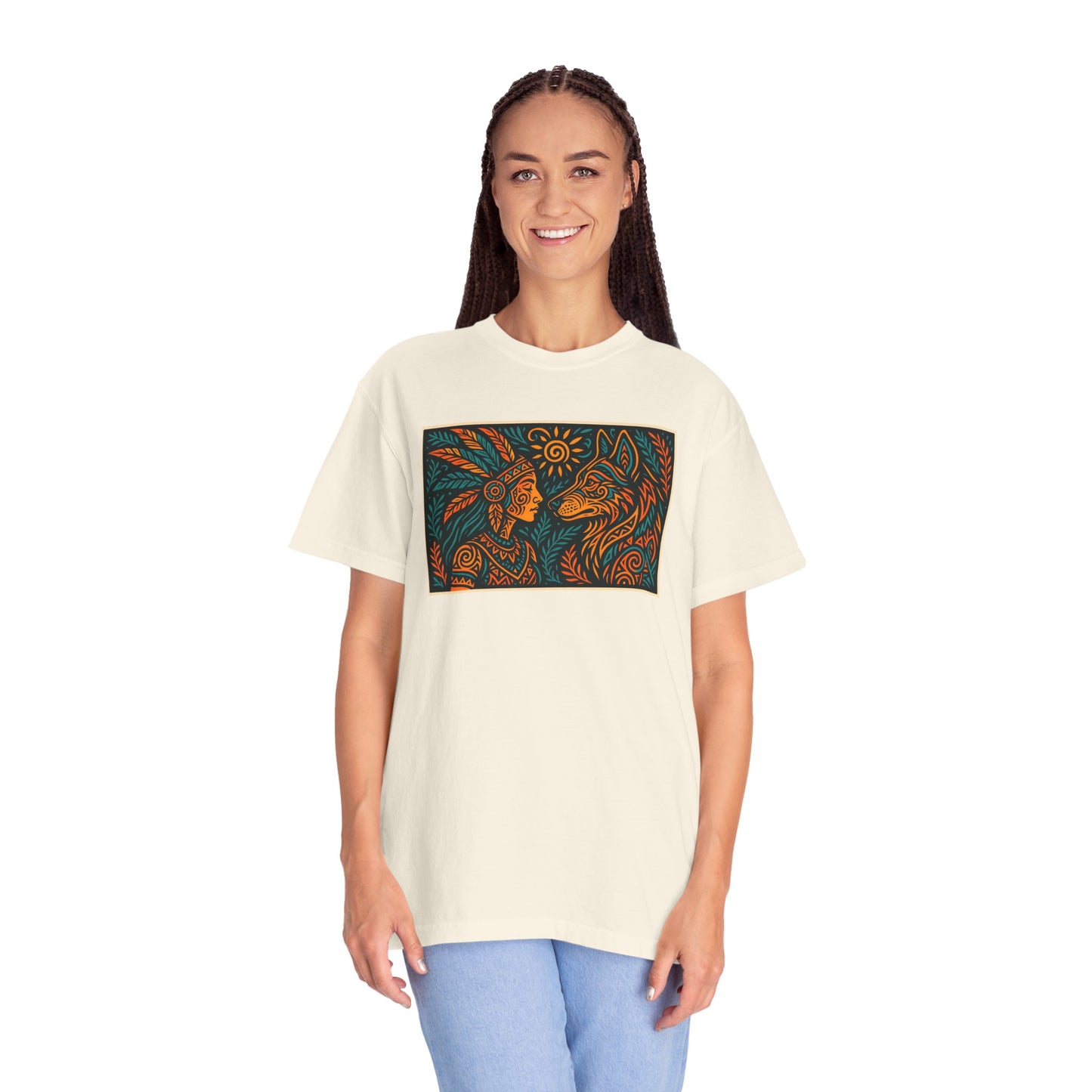 Nature-Inspired Unisex T-Shirt, Boho Casual Tee, Gift for Nature Lovers, Eco-Friendly Apparel, Stylish Everyday Top