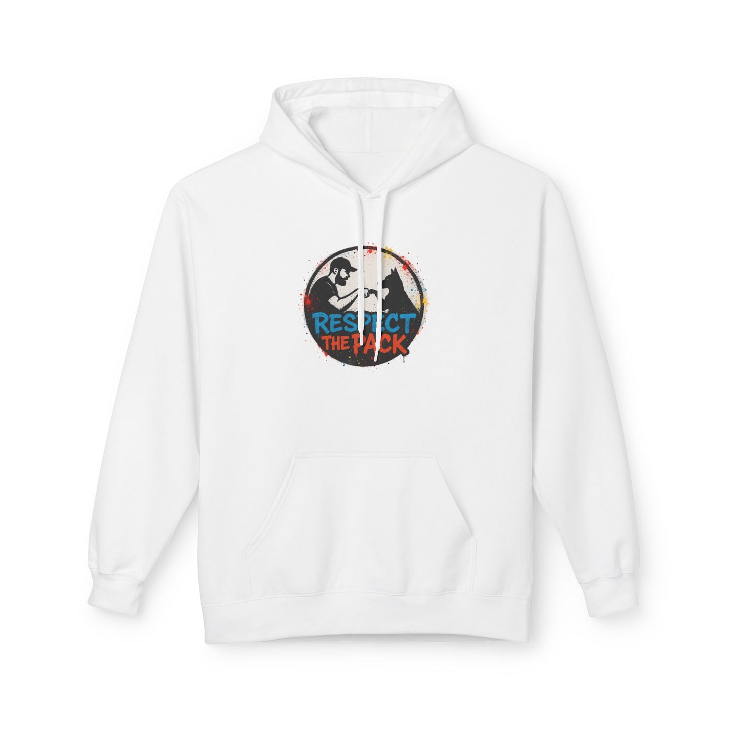 Dog Dad Fleece Hoodie, Unisex Softstyle Hooded Sweatshirt, Perfect Gift for Dog Lovers, Comfortable and Stylish