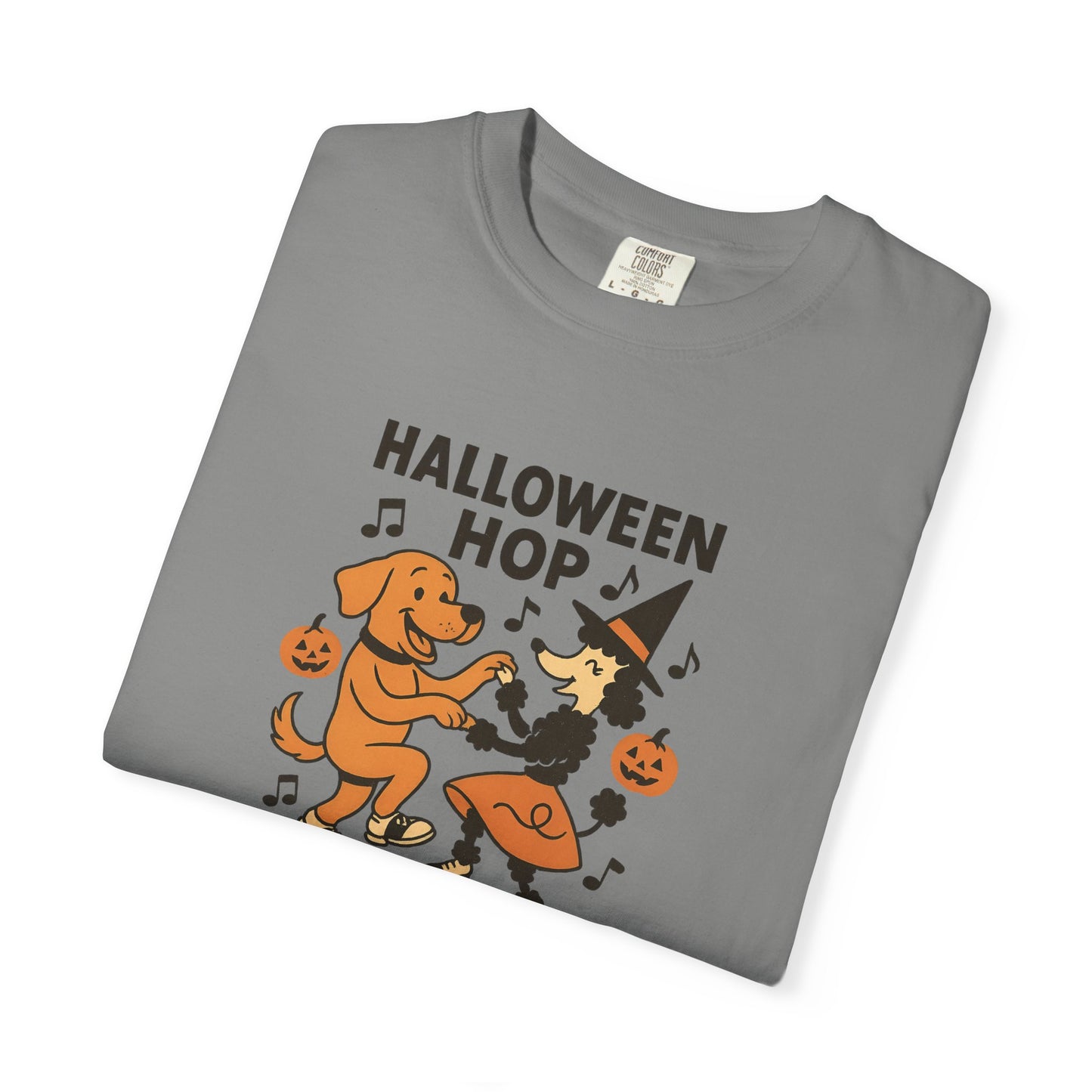 Halloween Hop Unisex T-Shirt, Fun Halloween Tee, Spooky Dance Shirt, Fall Fest Shirt, Unique Halloween Gift