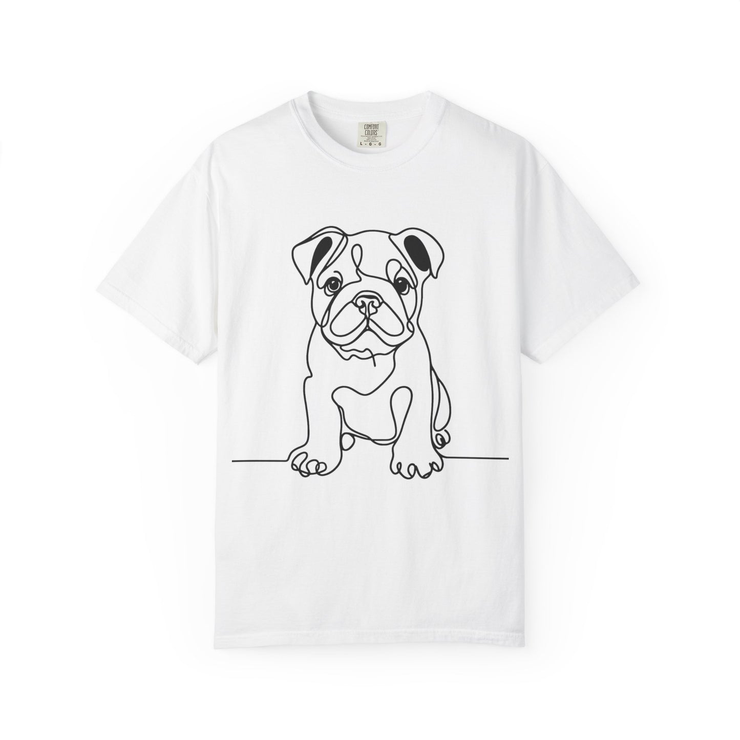 Adorable Bulldog Graphic Unisex T-Shirt