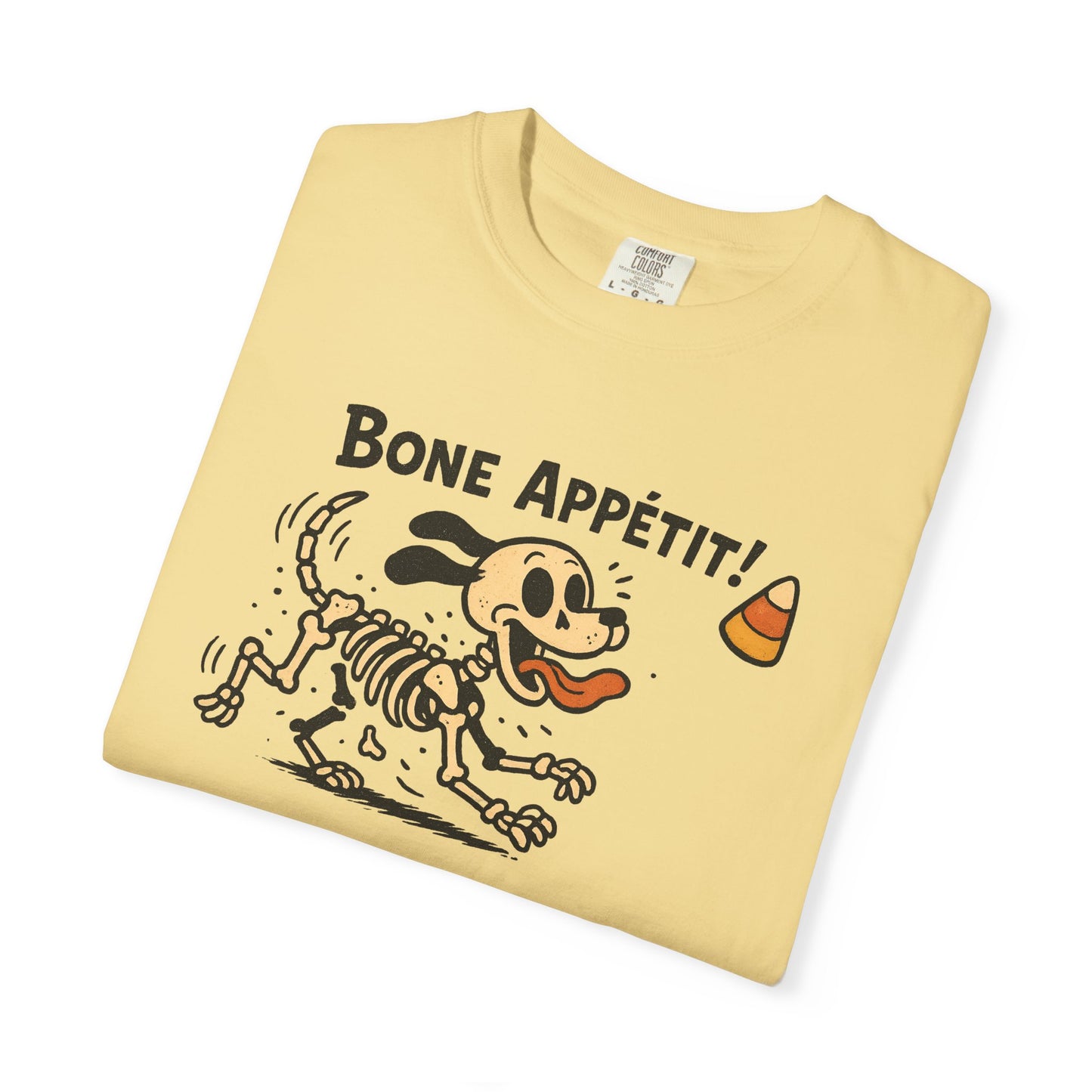 Funny Dog Skeleton T-shirt, Halloween Humor Shirt, Gift for Pet Lovers, Casual Tee, Unisex Vintage Style