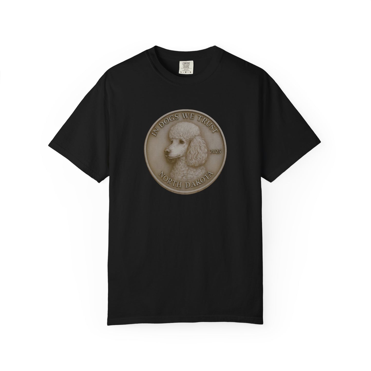 North Dakota State Coin T-Shirt Collection - Proud Dog Breed Illustrations