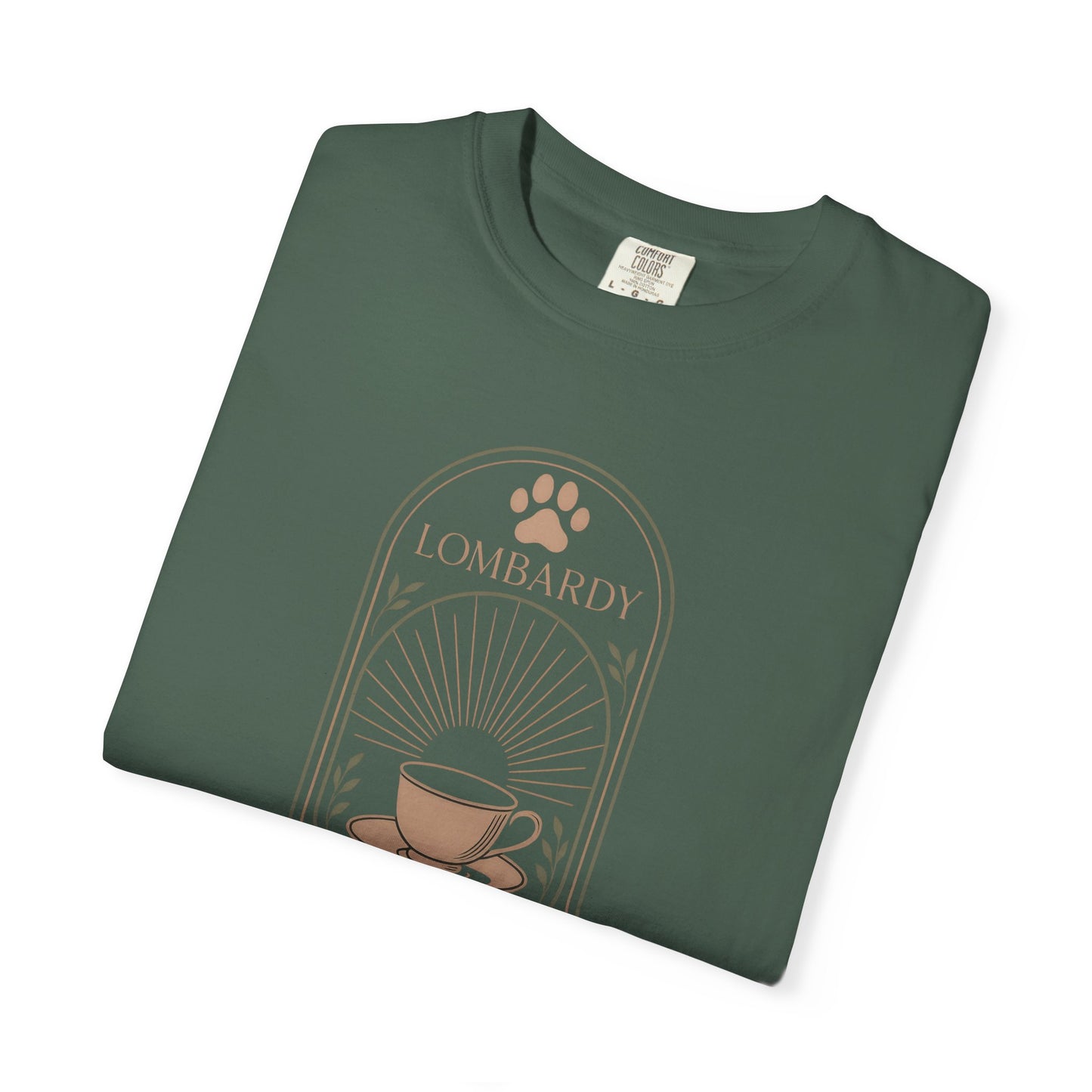 Coffee Lover's Unisex Garment-Dyed T-shirt, Soft Cotton Tee, Perfect Gift for Baristas, Coffee Enthusiasts, Homewear, Casual Style