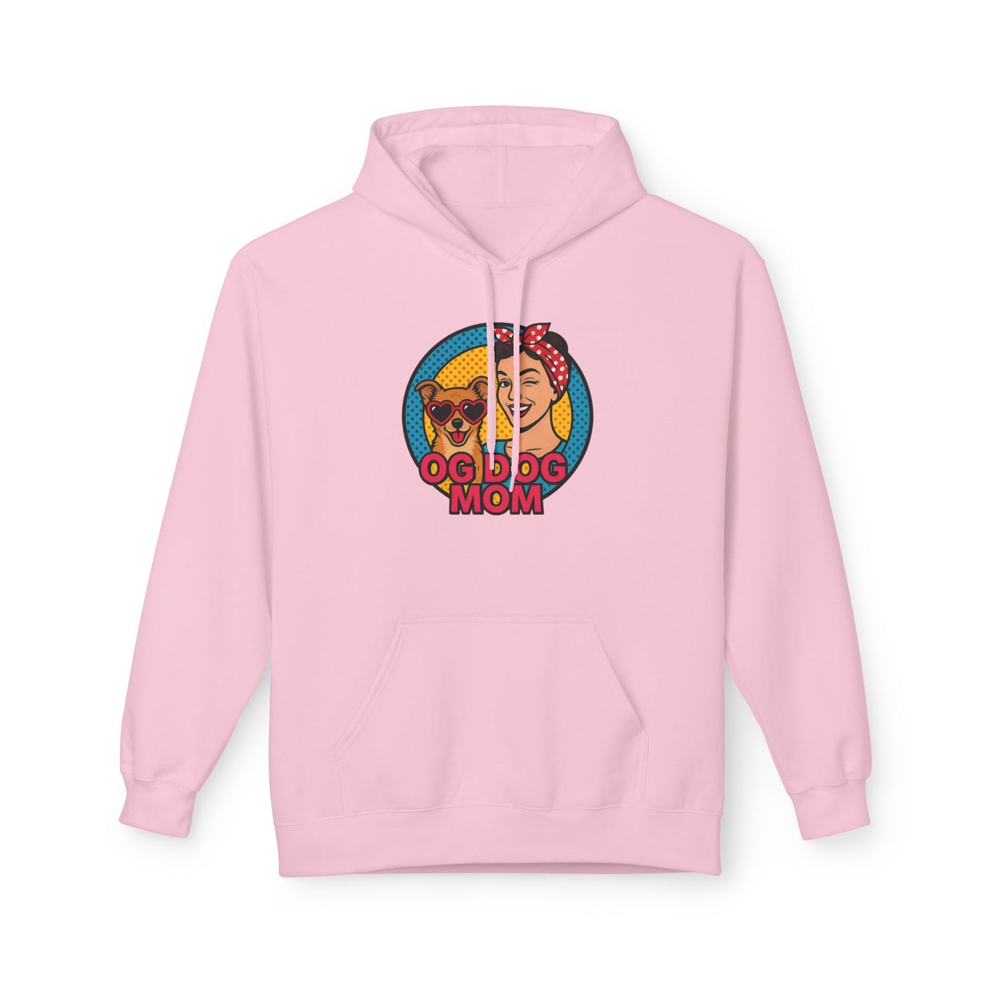 Hoodie for Dog Moms - Unisex Midweight Softstyle Fleece Hoodie