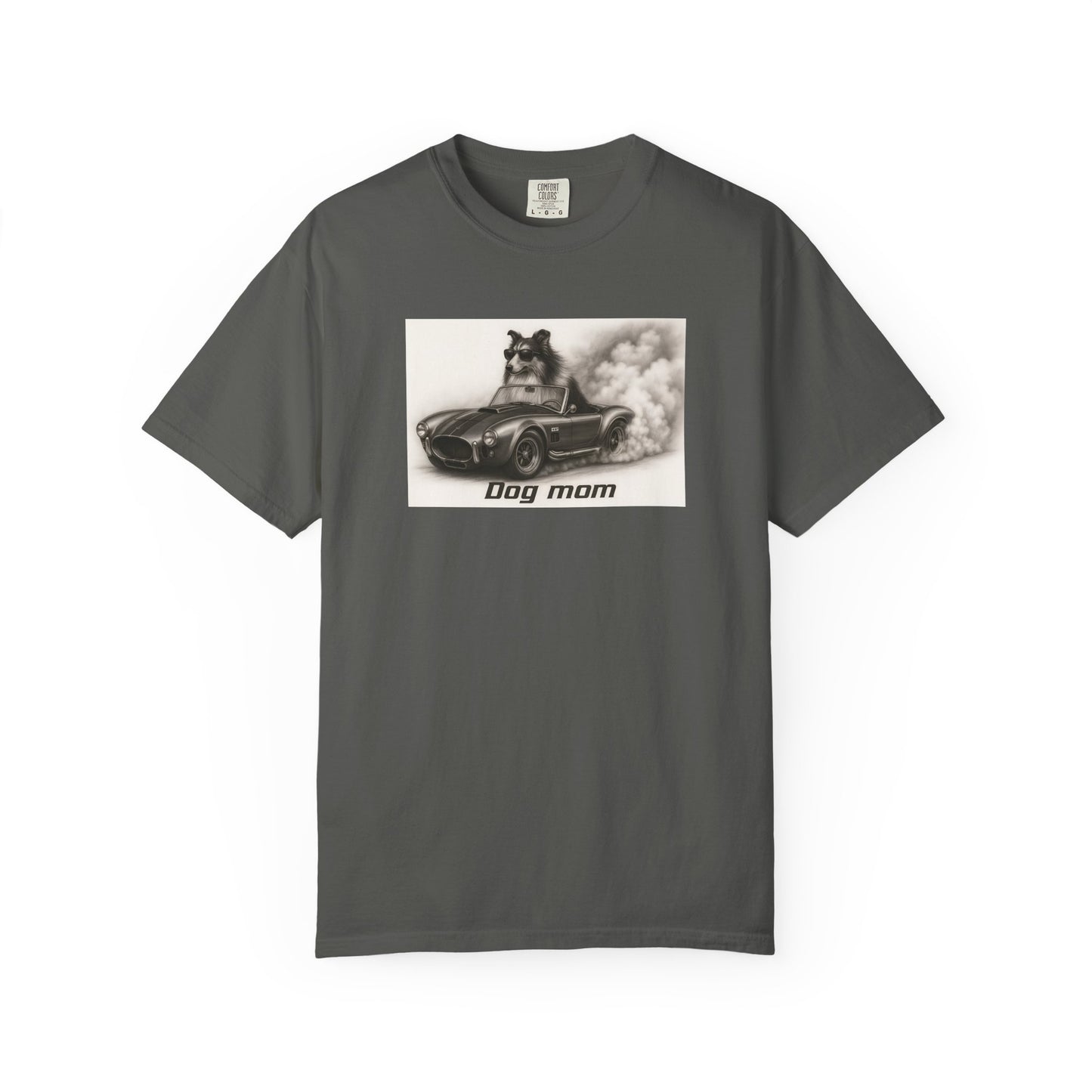 Dog Mom - Collie - “Cool Dogs in Cool Cars” T-Shirt Collection! 🐶🚗